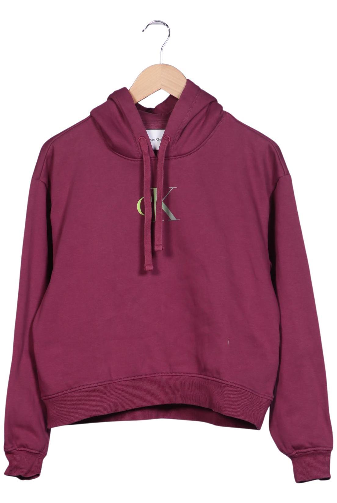 

Calvin Klein Jeans Damen Kapuzenpullover, bordeaux, Gr. 34