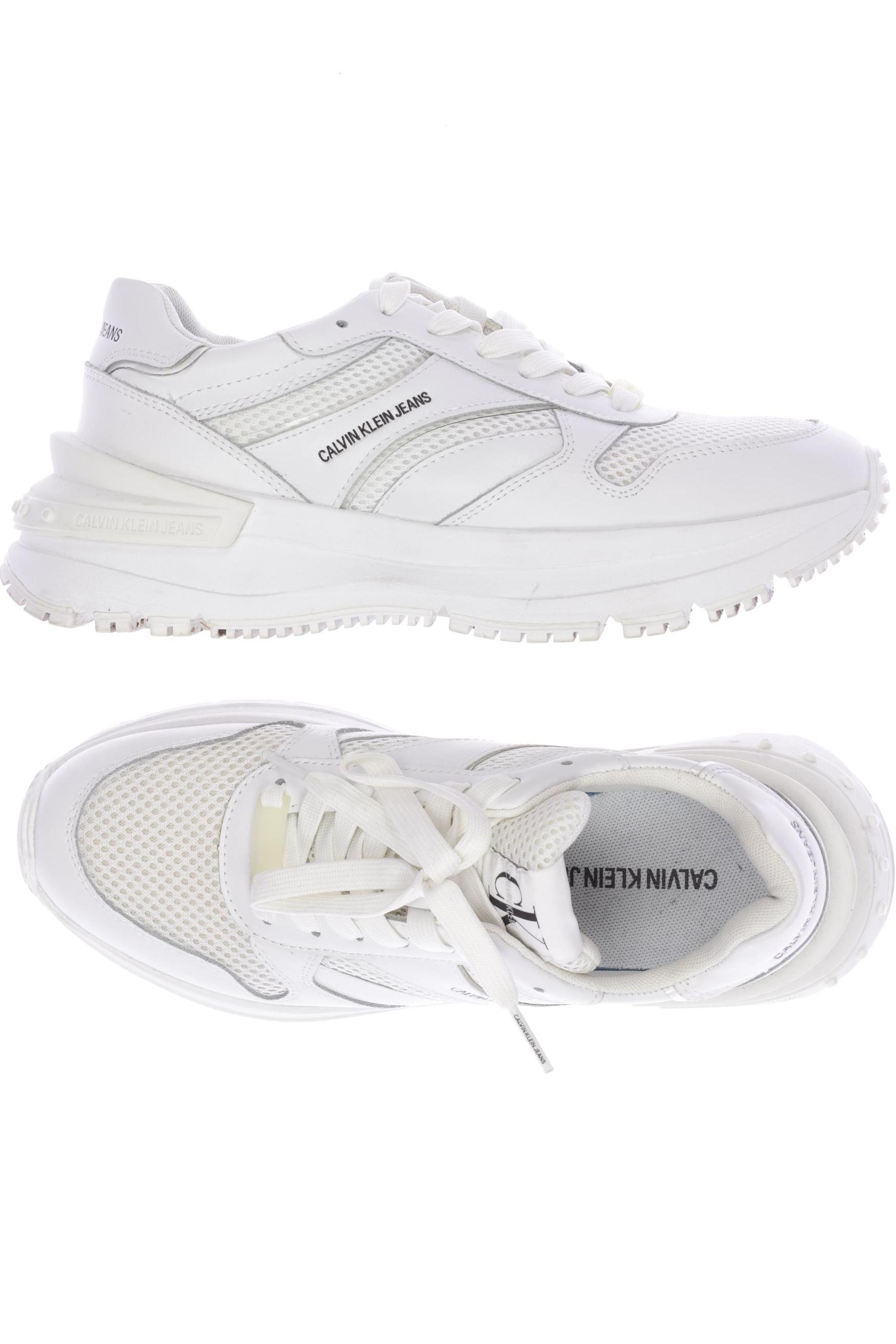 

Calvin Klein Jeans Damen Sneakers, weiß, Gr. 38