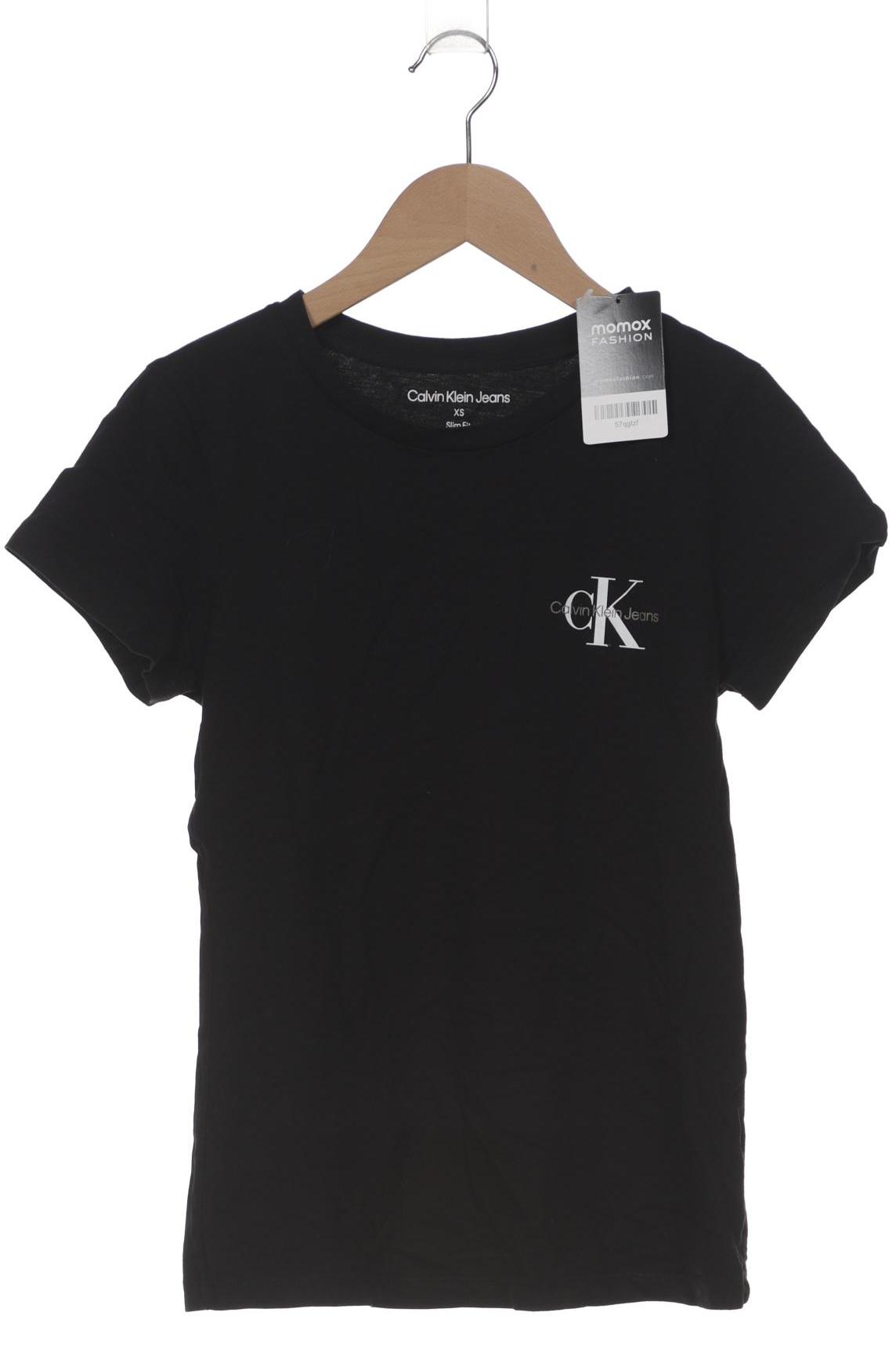 

Calvin Klein Jeans Damen T-Shirt, schwarz, Gr. 34