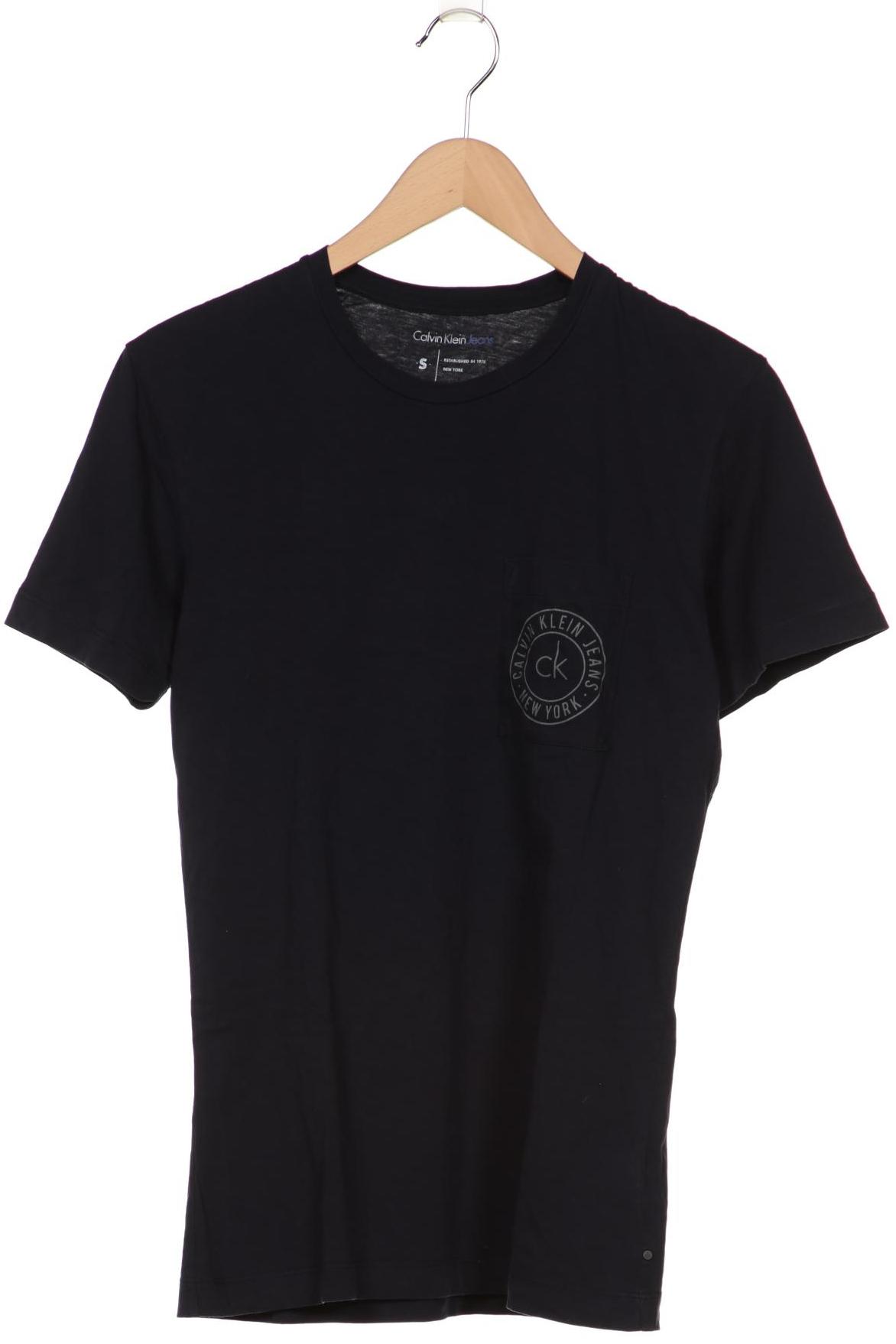 

Calvin Klein Jeans Damen T-Shirt, marineblau, Gr. 36