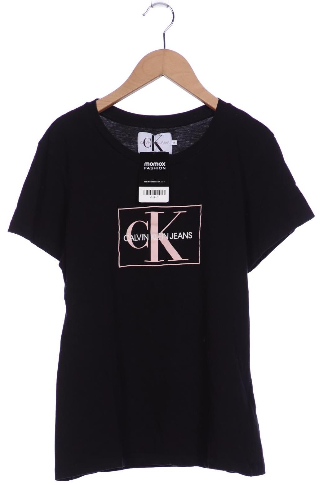 

Calvin Klein Jeans Damen T-Shirt, schwarz, Gr. 38