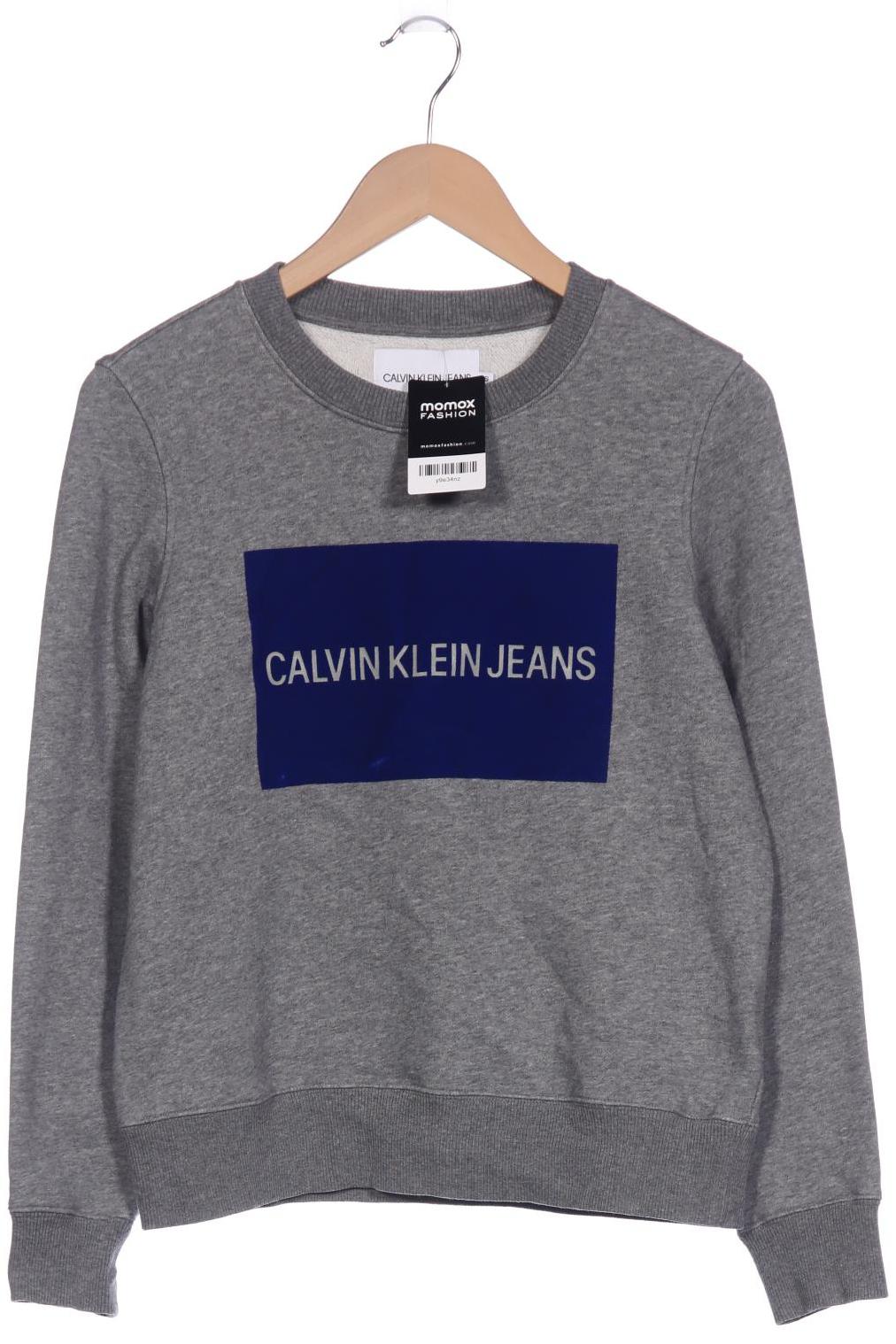 

Calvin Klein Jeans Damen Sweatshirt, grau, Gr. 36