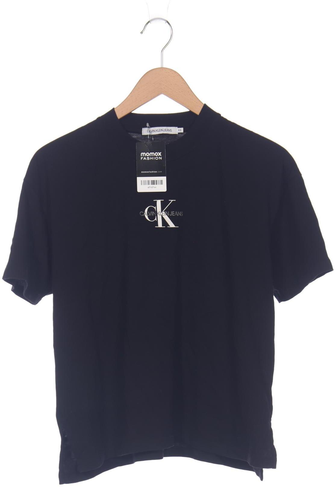 

Calvin Klein Jeans Damen T-Shirt, schwarz, Gr. 34