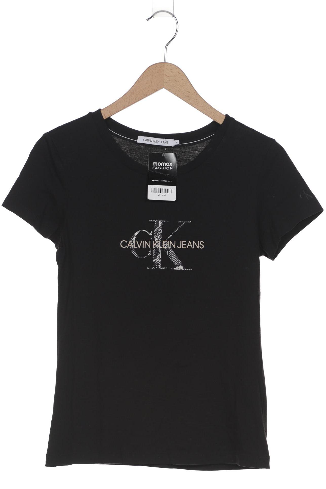 

Calvin Klein Jeans Damen T-Shirt, schwarz, Gr. 38