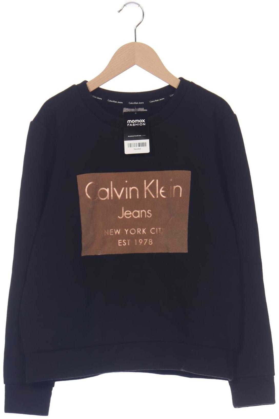 

Calvin Klein Jeans Damen Sweatshirt, schwarz, Gr. 38