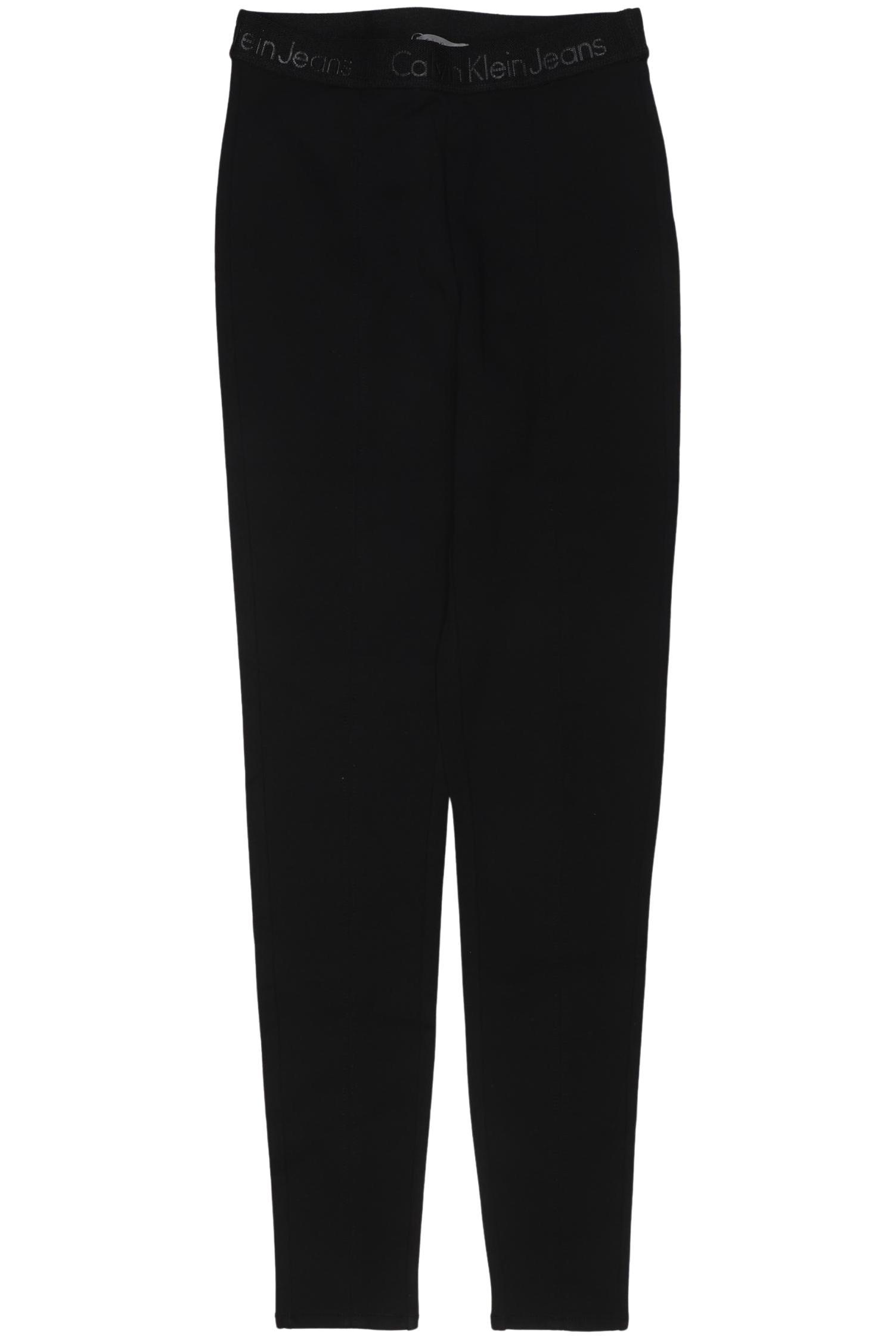 

Calvin Klein Jeans Damen Stoffhose, schwarz, Gr. 0