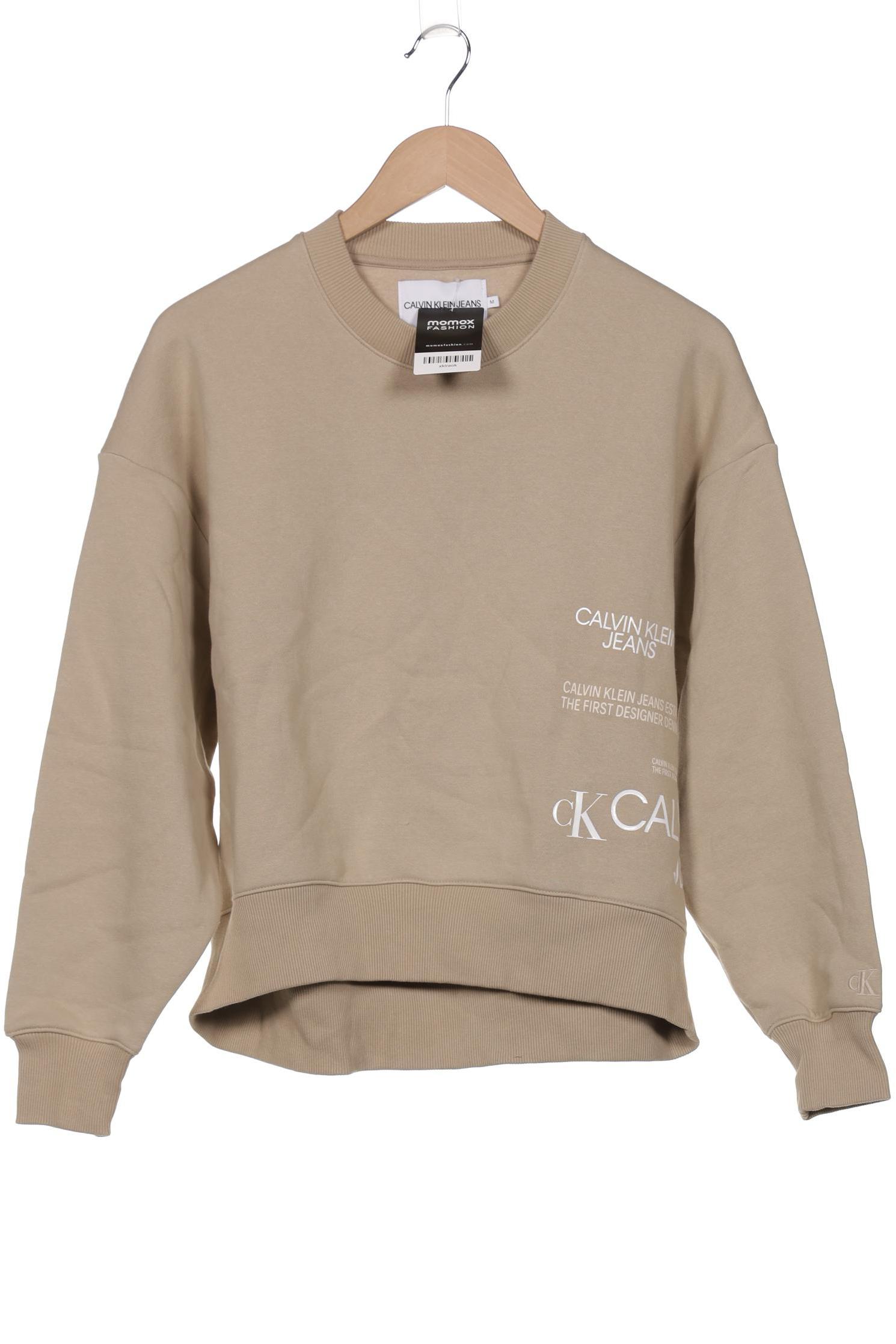 

Calvin Klein Jeans Damen Sweatshirt, beige, Gr. 38
