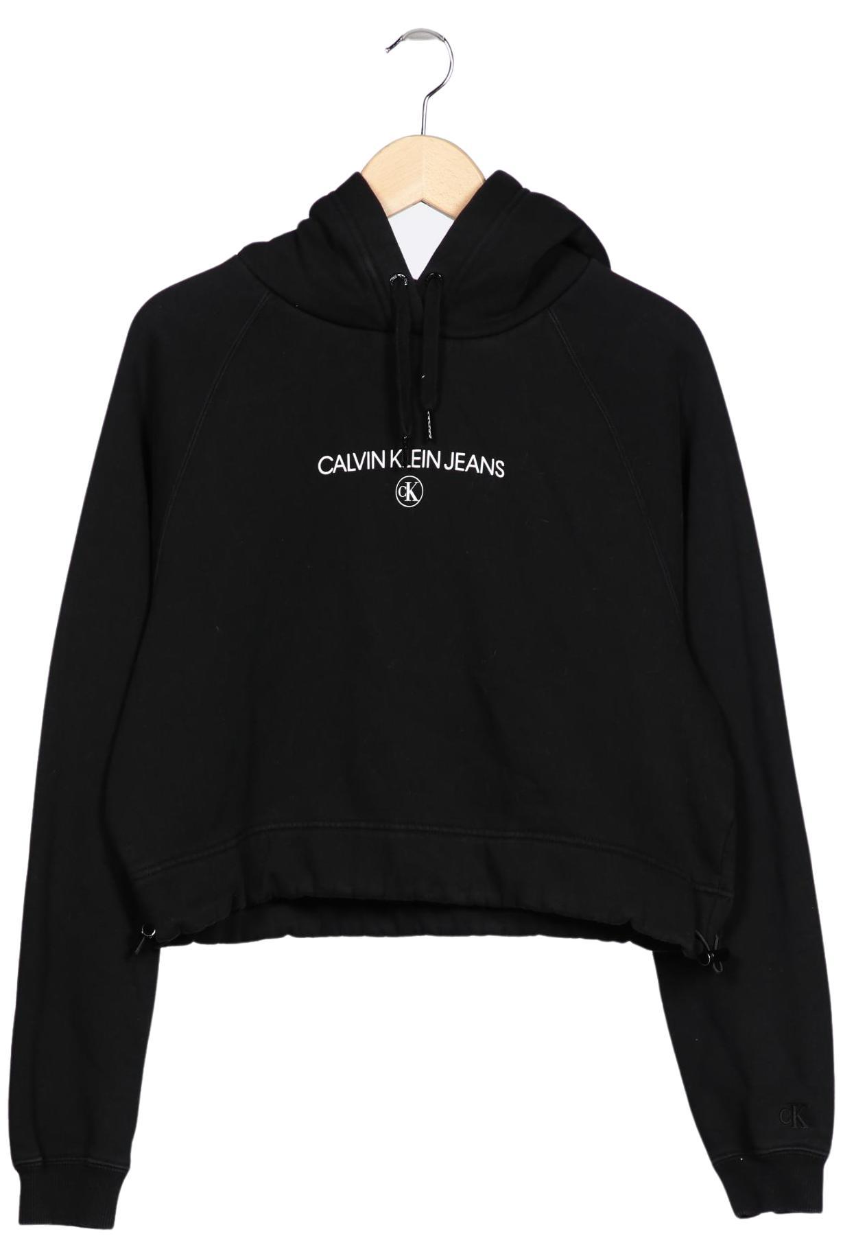 

Calvin Klein Jeans Damen Kapuzenpullover, schwarz, Gr. 42