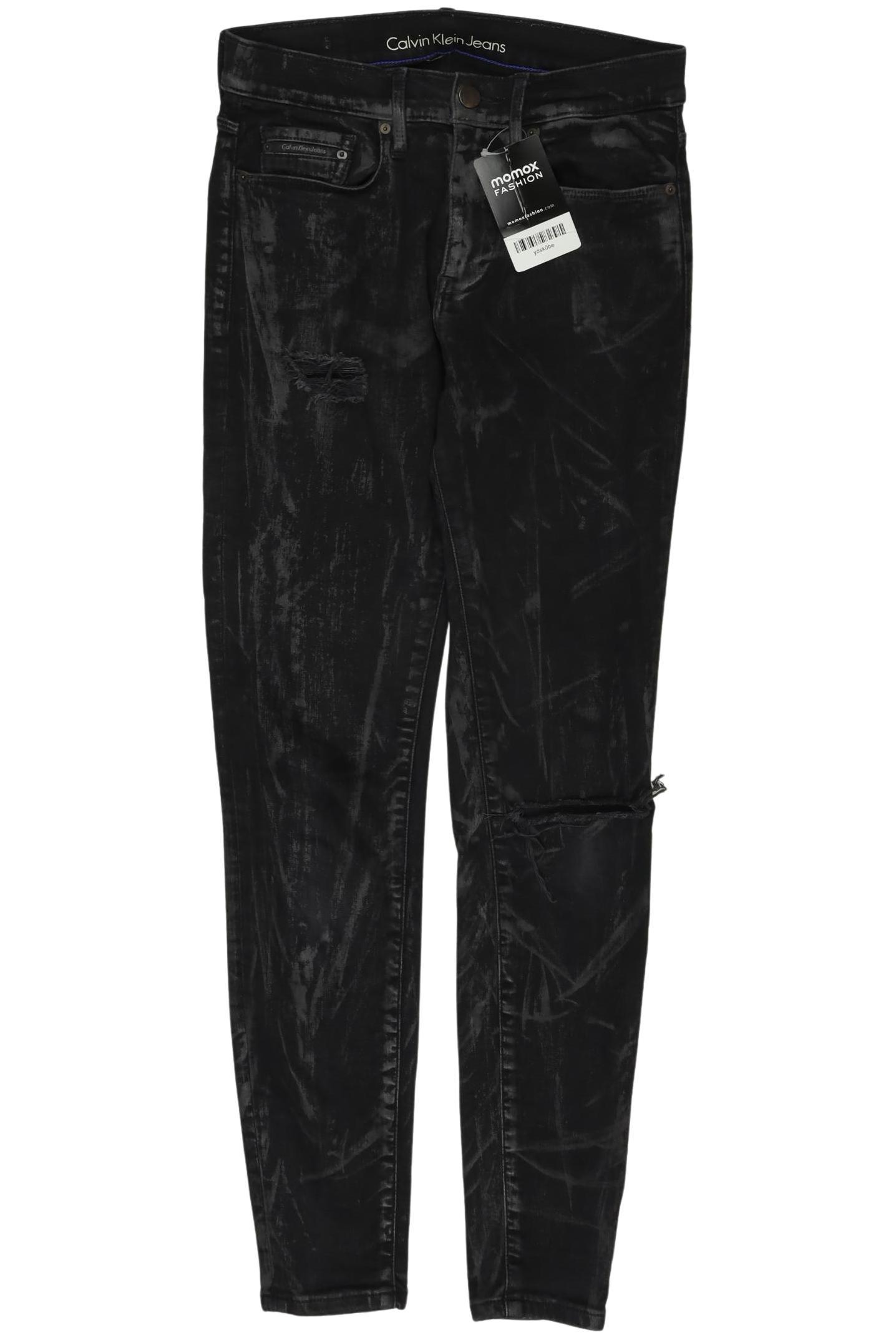 

Calvin Klein Jeans Damen Jeans, schwarz, Gr. 25