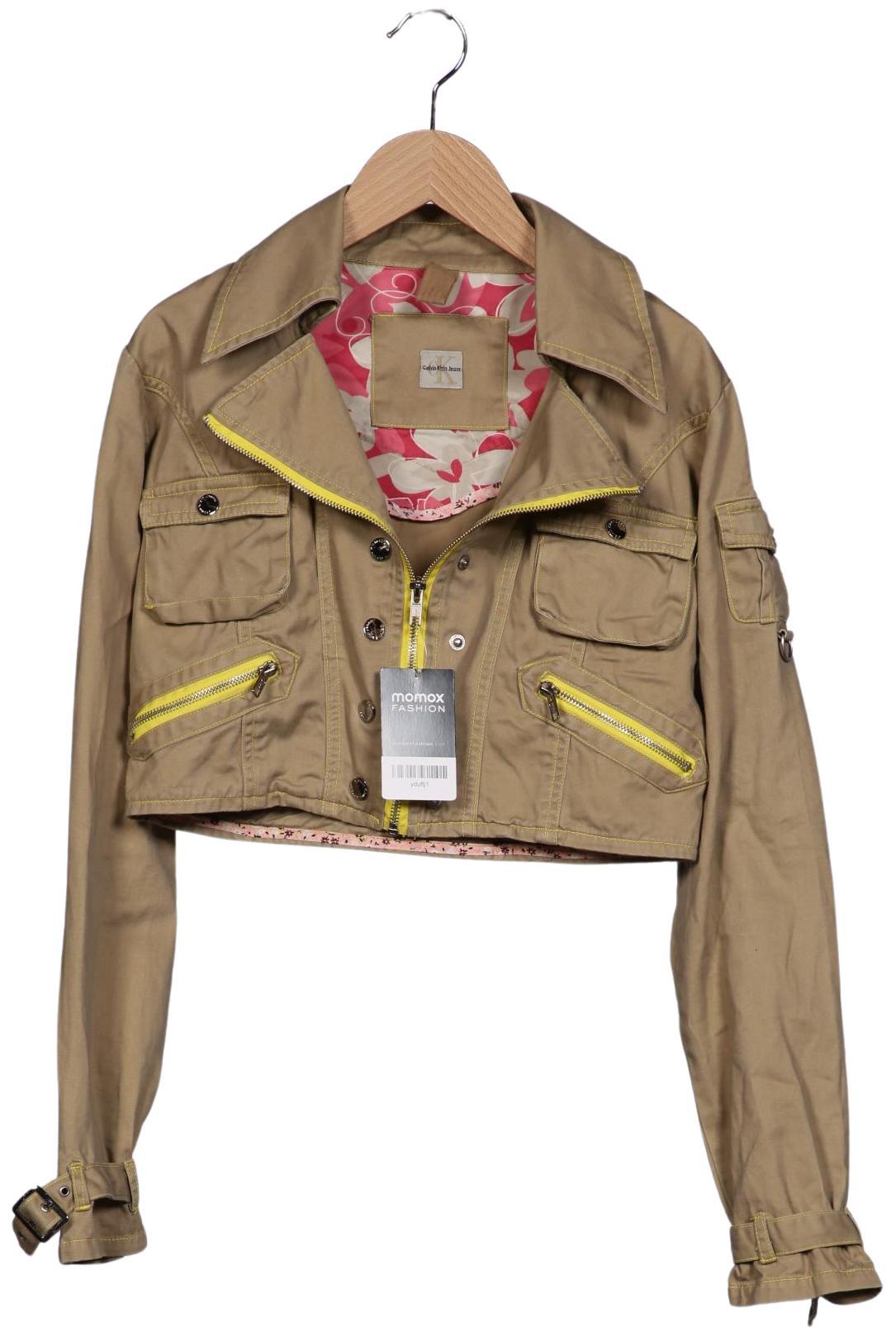 

Calvin Klein Jeans Damen Jacke, beige, Gr. 36