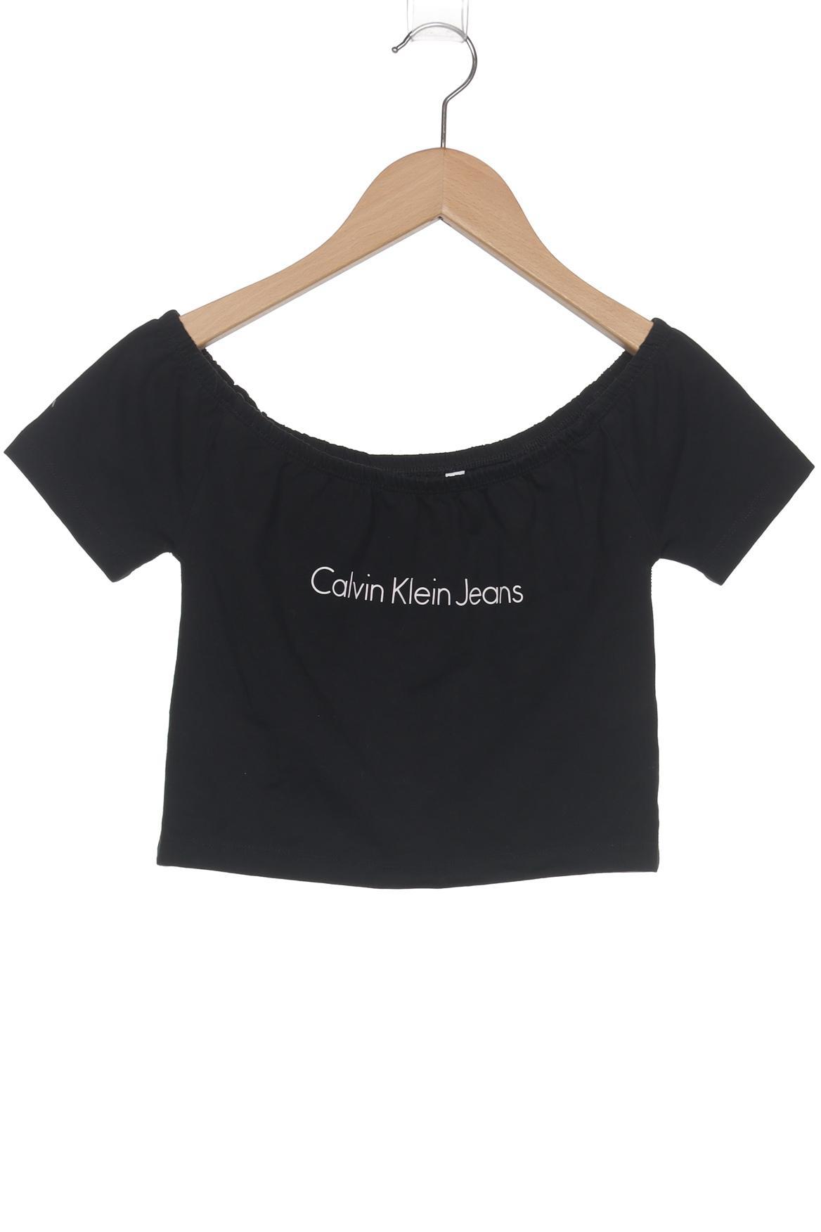 

Calvin Klein Jeans Damen T-Shirt, schwarz, Gr. 34