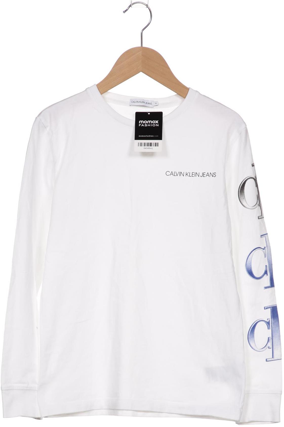 

Calvin Klein Jeans Jungen Langarmshirt, weiß