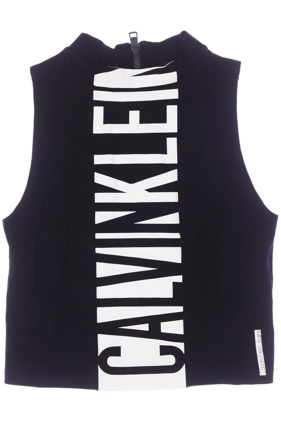 

Calvin Klein Jeans Damen Top, schwarz, Gr. 38