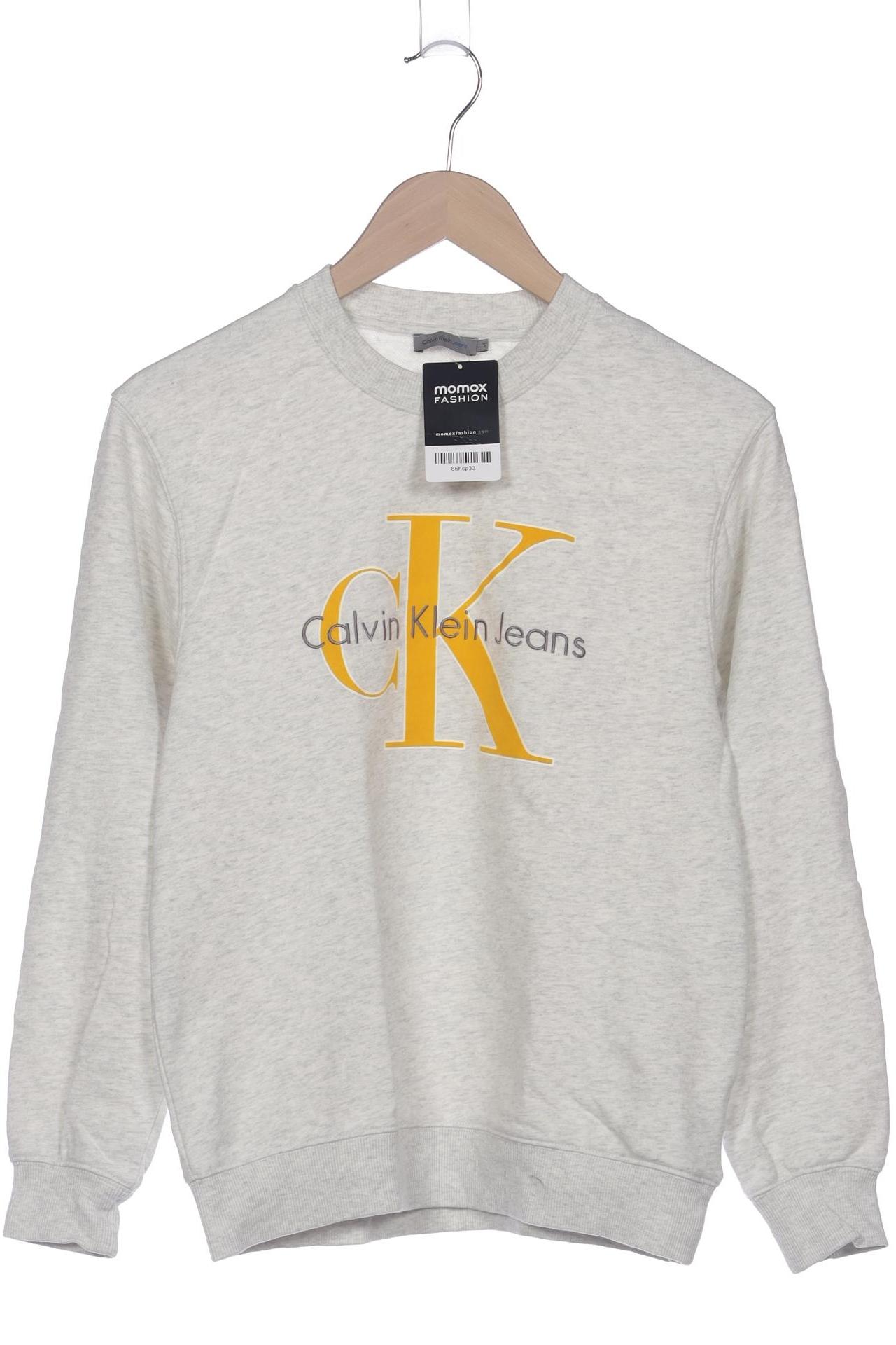 

Calvin Klein Jeans Damen Sweatshirt, grau, Gr. 36