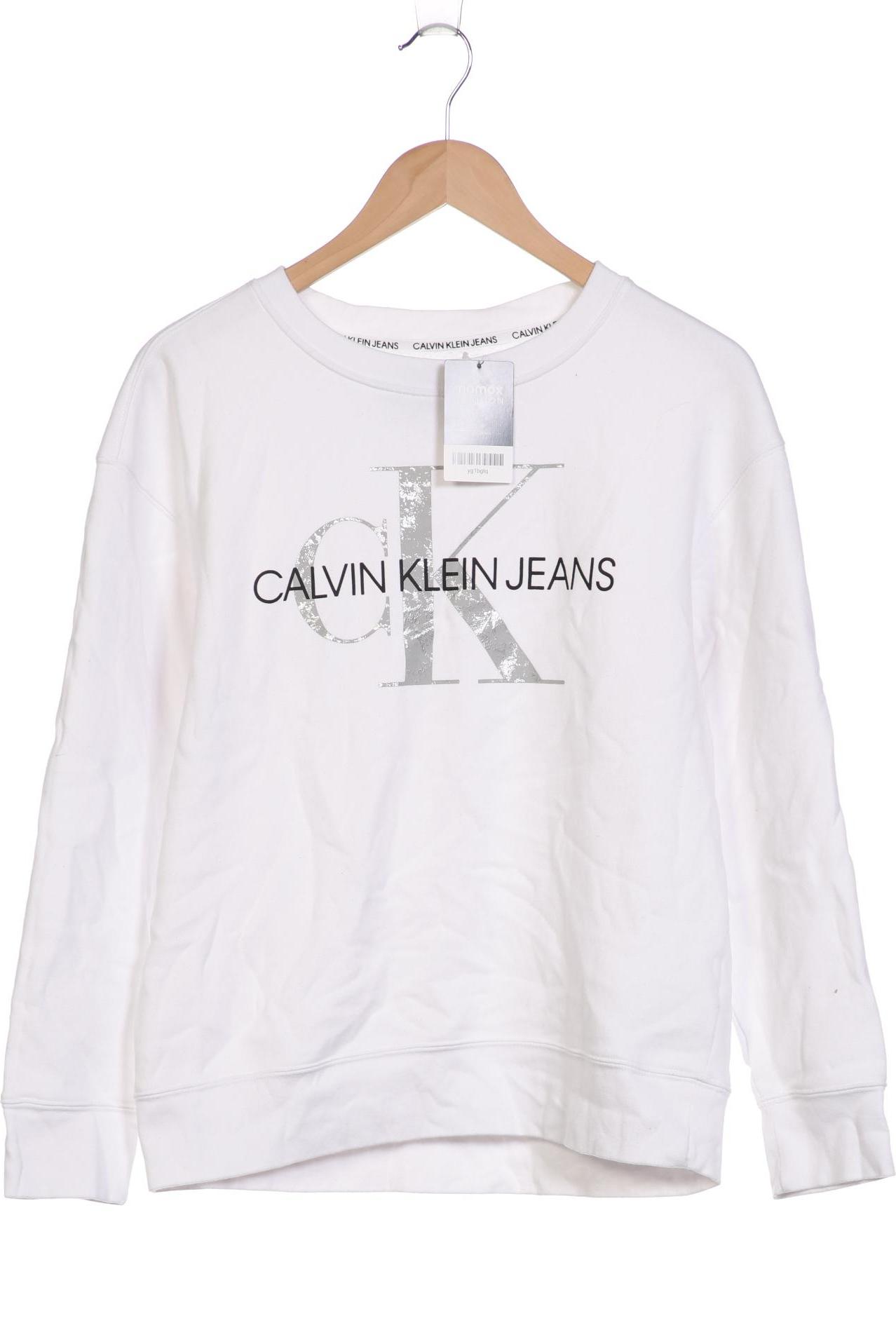 

Calvin Klein Jeans Damen Sweatshirt, weiß, Gr. 36