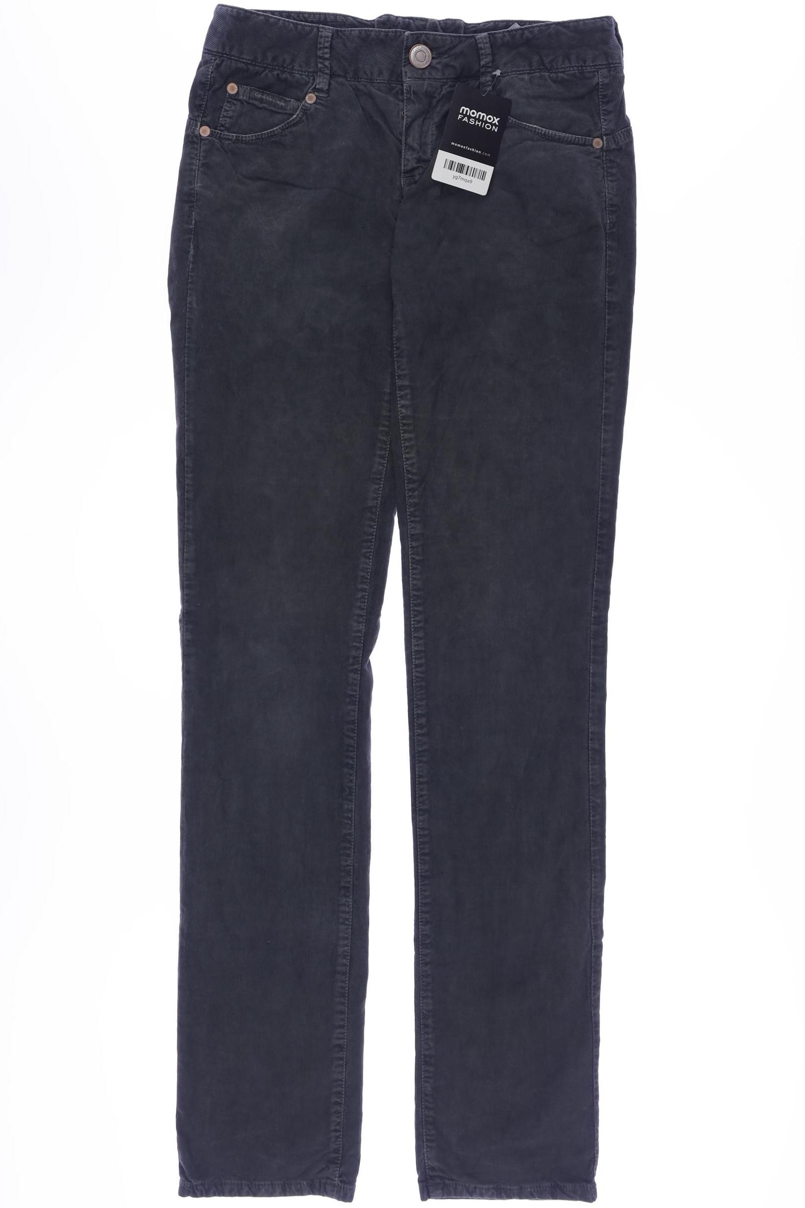 

Calvin Klein Jeans Damen Stoffhose, grün, Gr. 26