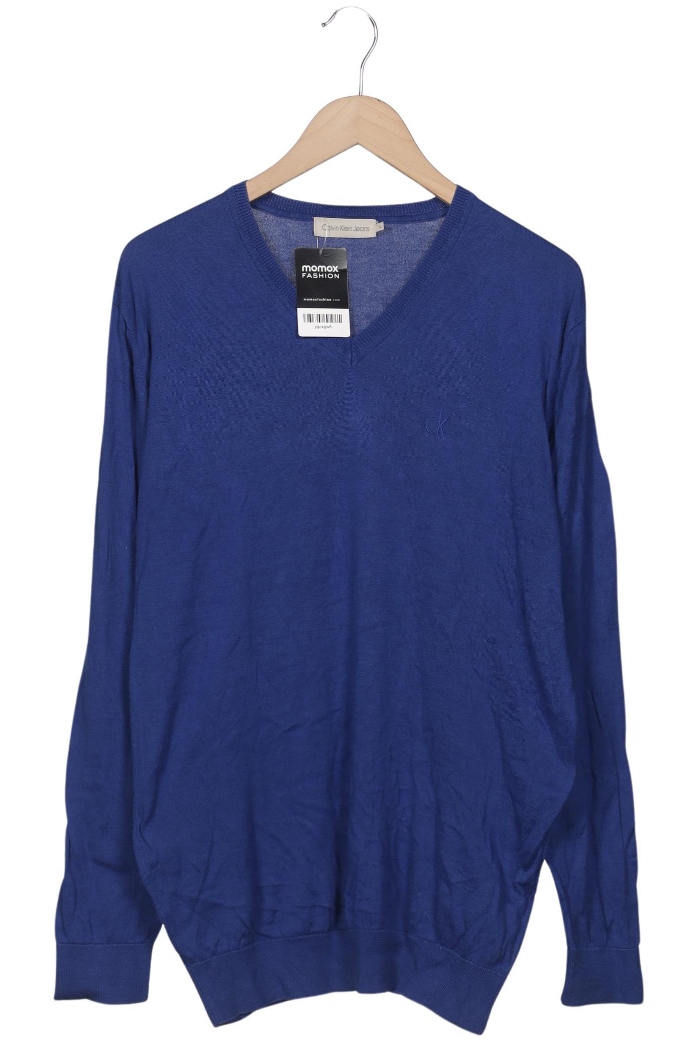 

Calvin Klein Jeans Herren Pullover, blau, Gr. 54