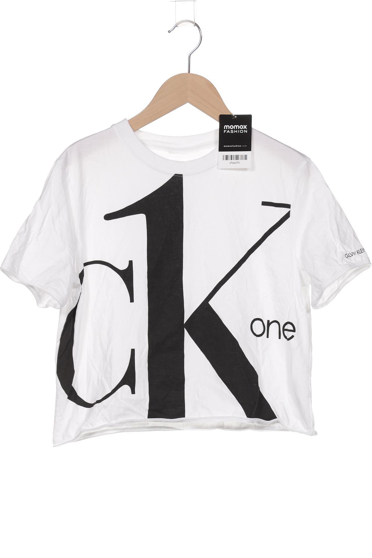 

Calvin Klein Jeans Damen T-Shirt, weiß, Gr. 36
