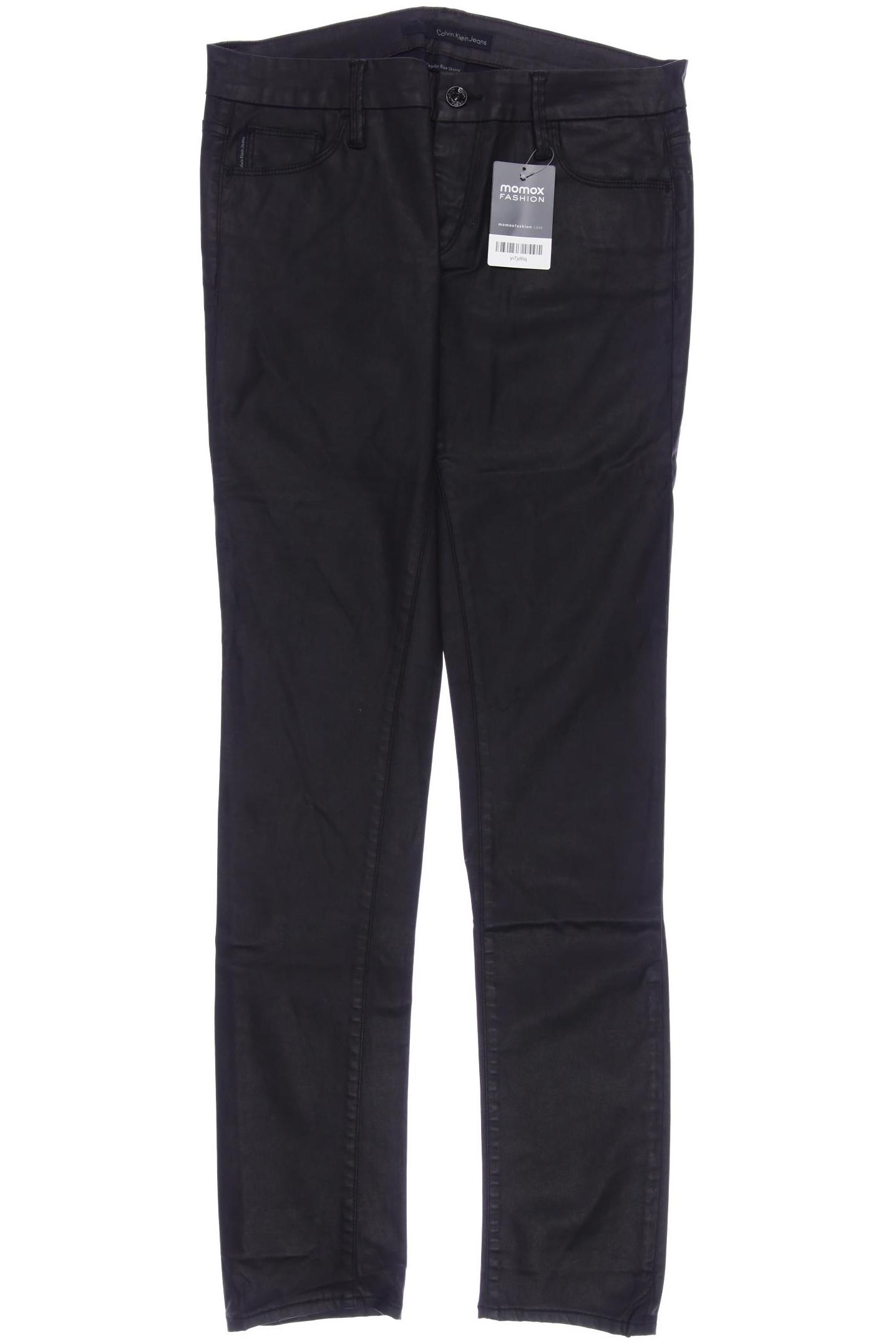 

Calvin Klein Jeans Damen Stoffhose, schwarz