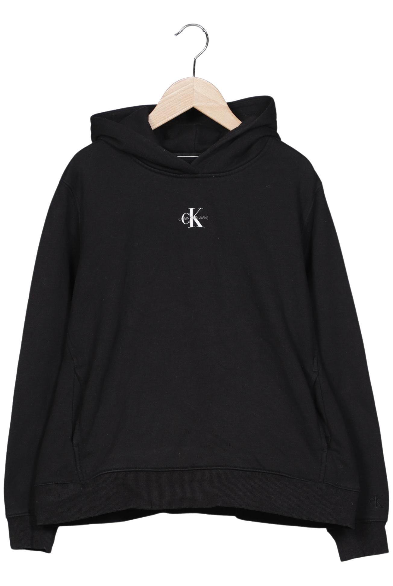 

Calvin Klein Jeans Damen Kapuzenpullover, schwarz, Gr. 38