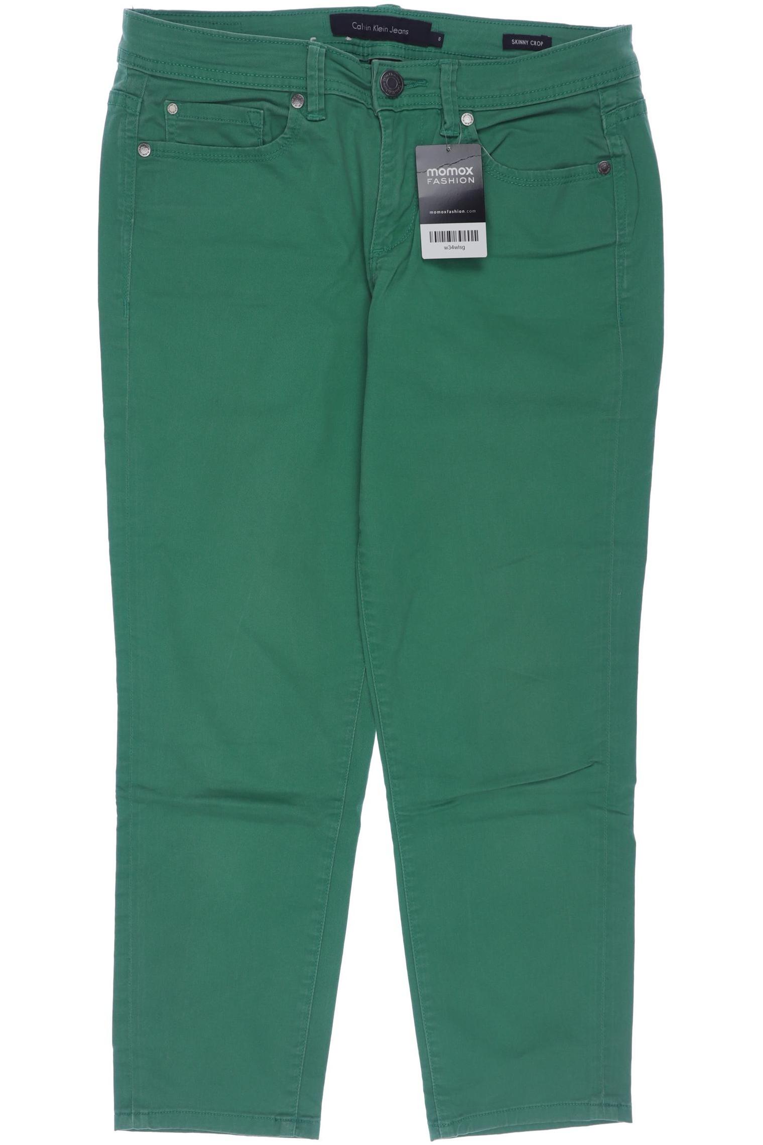 

Calvin Klein Jeans Damen Jeans, grün, Gr. 6
