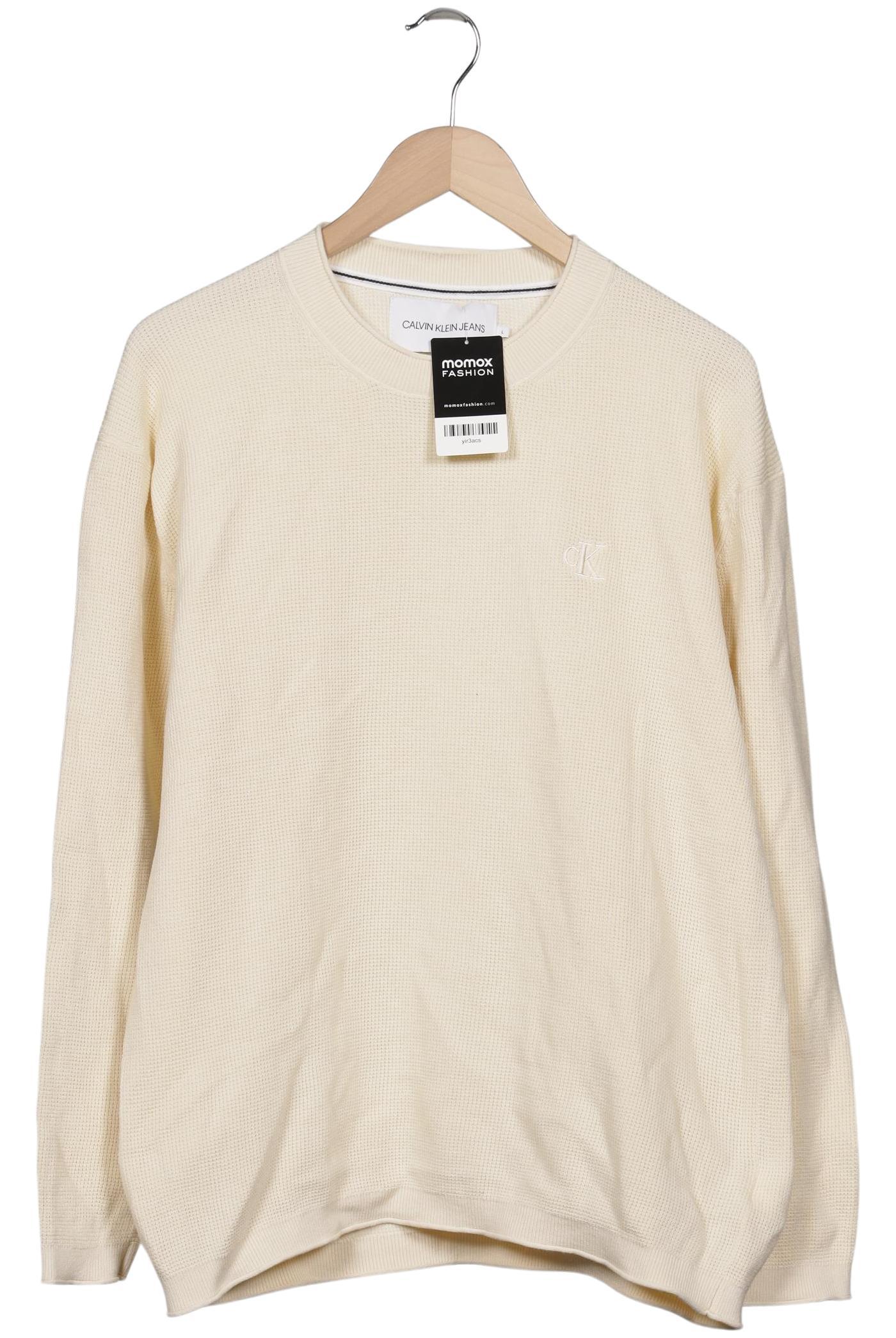 

Calvin Klein Jeans Herren Pullover, cremeweiß, Gr. 52