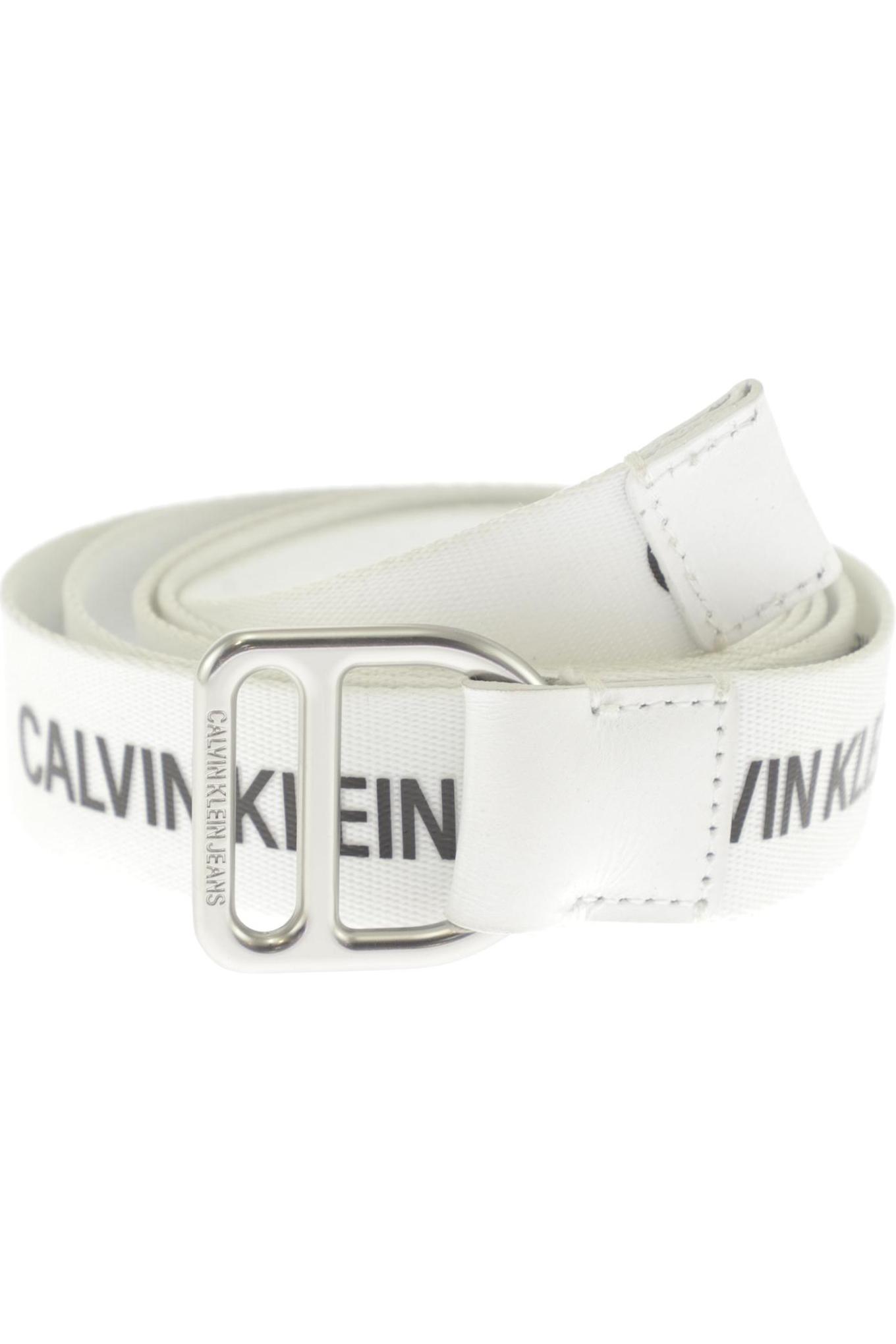 

Calvin Klein Jeans Damen Gürtel, weiß, Gr. 95