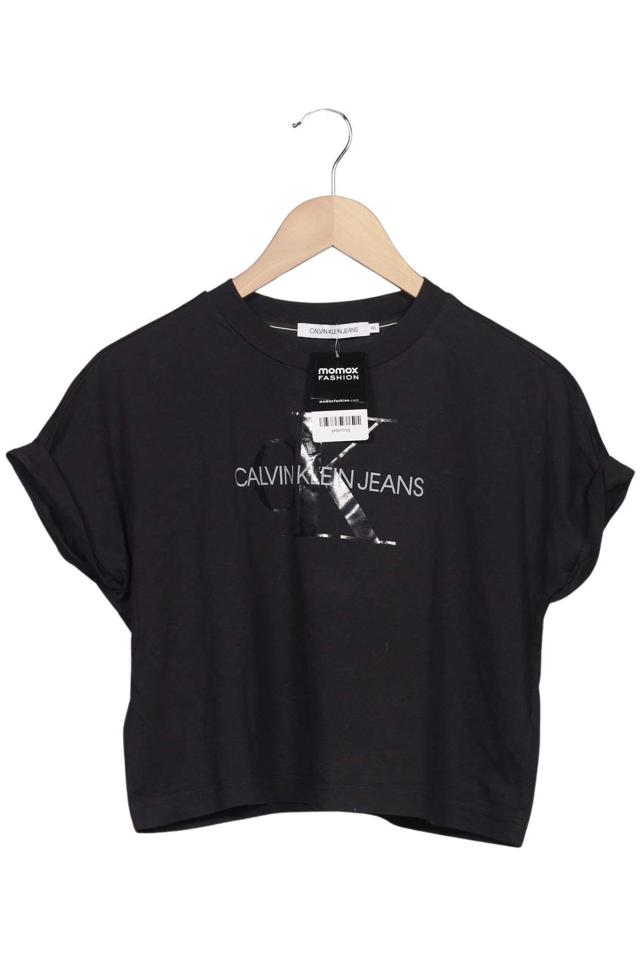 

Calvin Klein Jeans Damen T-Shirt, schwarz, Gr. 34