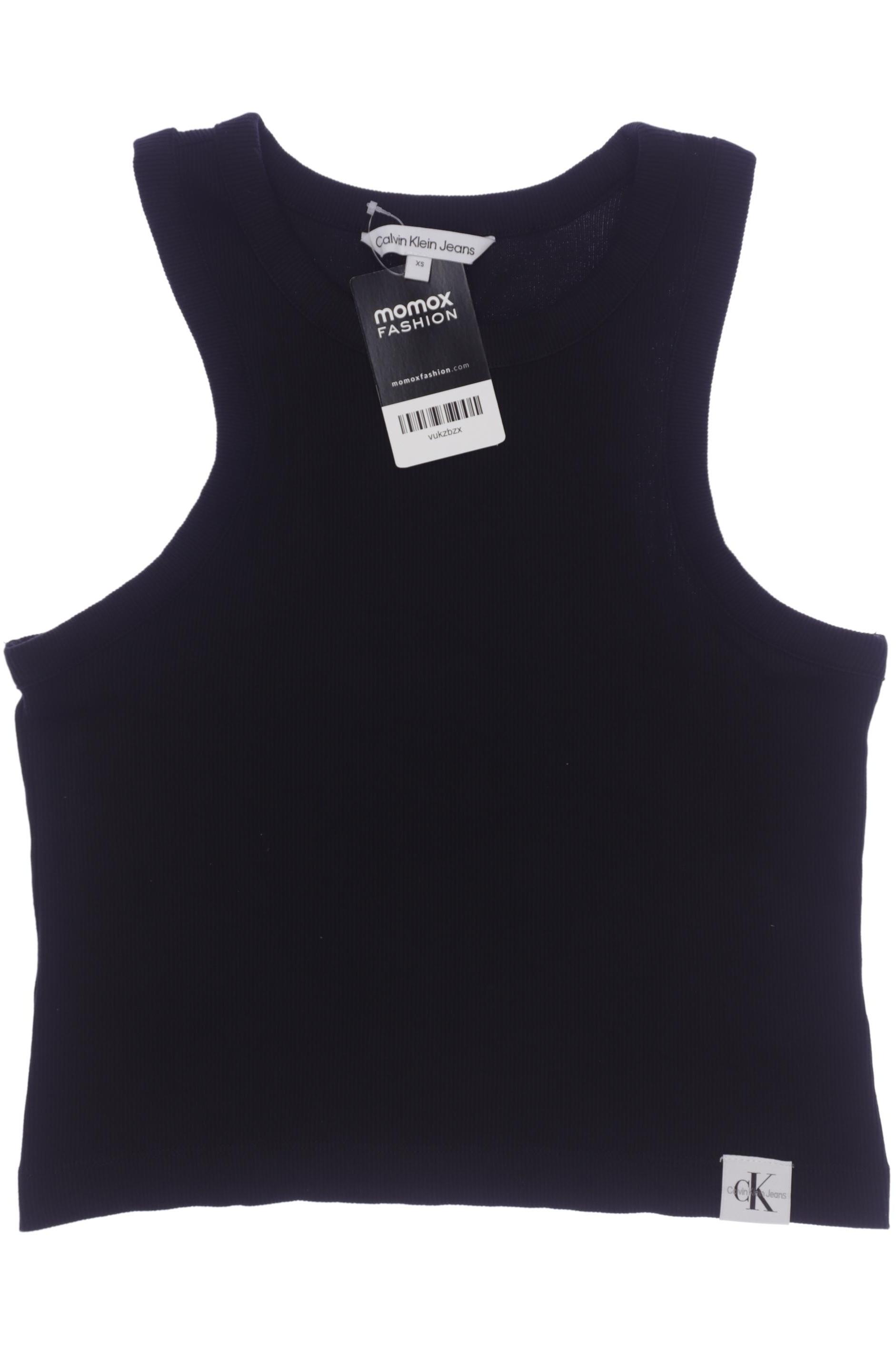 

Calvin Klein Jeans Damen Top, schwarz, Gr. 34
