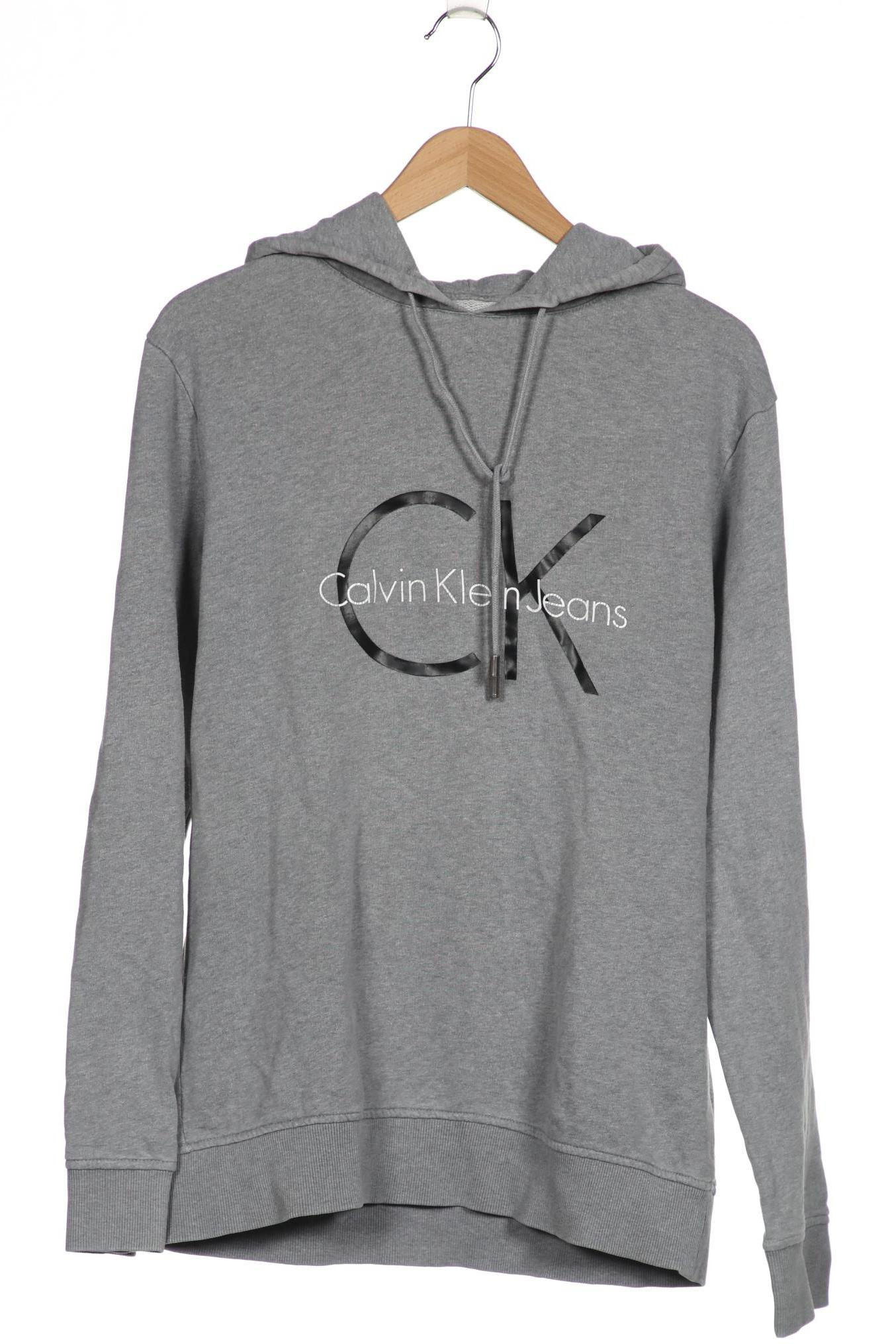 

Calvin Klein Jeans Herren Kapuzenpullover, grau, Gr. 52