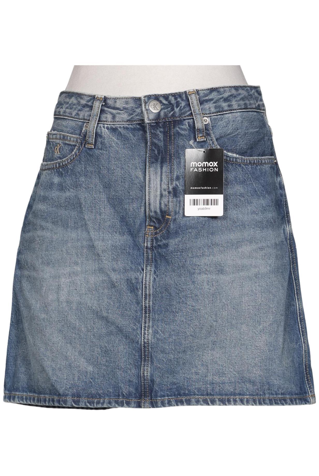 

Calvin Klein Jeans Damen Rock, blau, Gr. 29