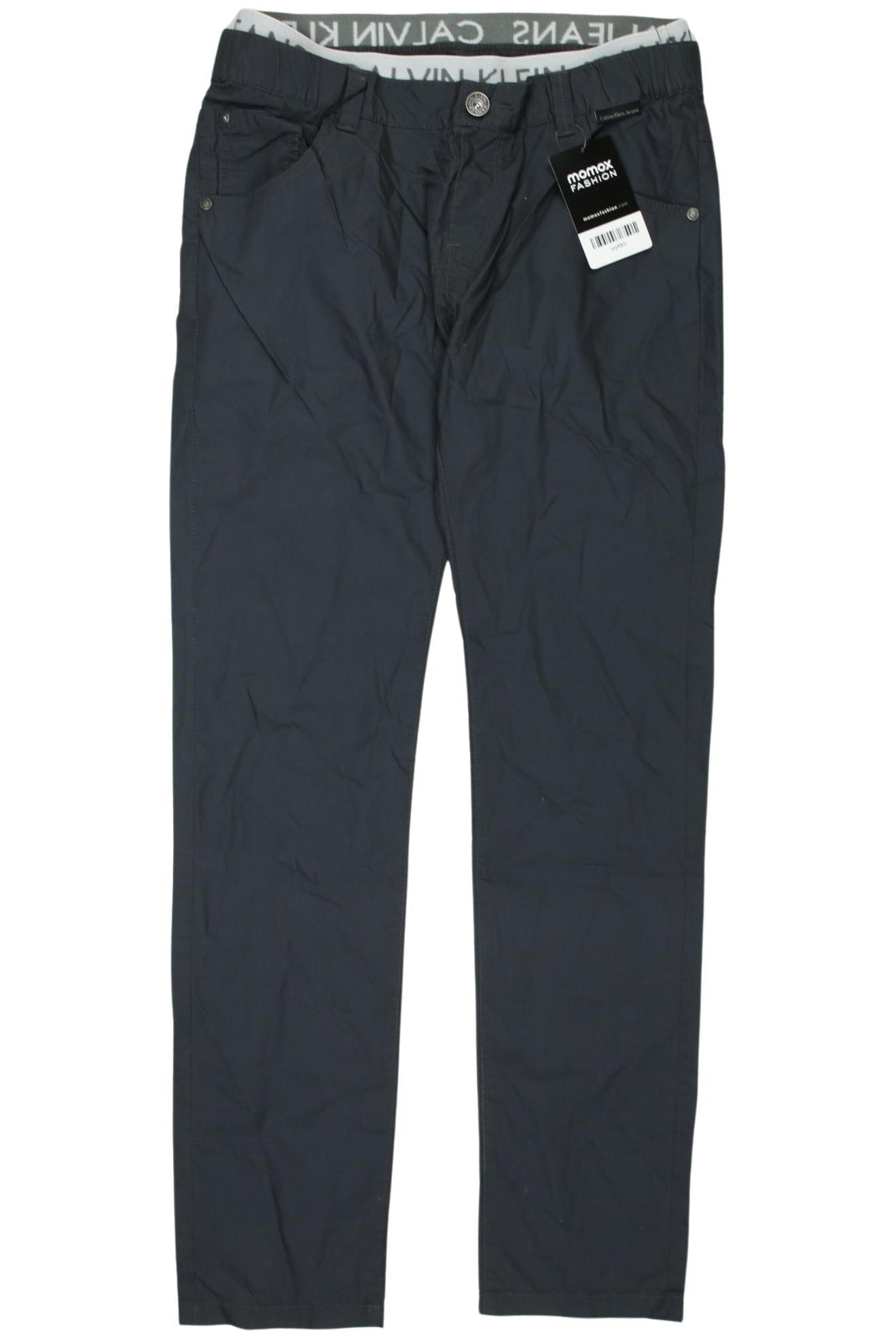 

Calvin Klein Jeans Damen Stoffhose, grau, Gr. 12