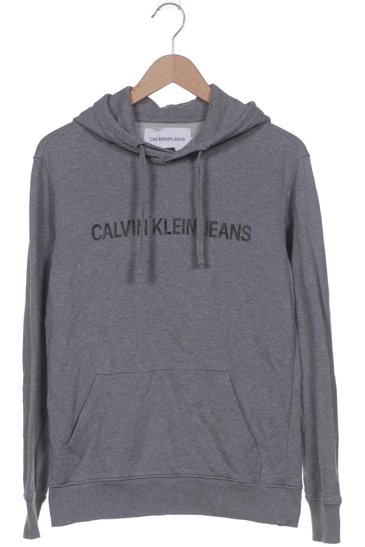 

Calvin Klein Jeans Herren Kapuzenpullover, grau, Gr. 44