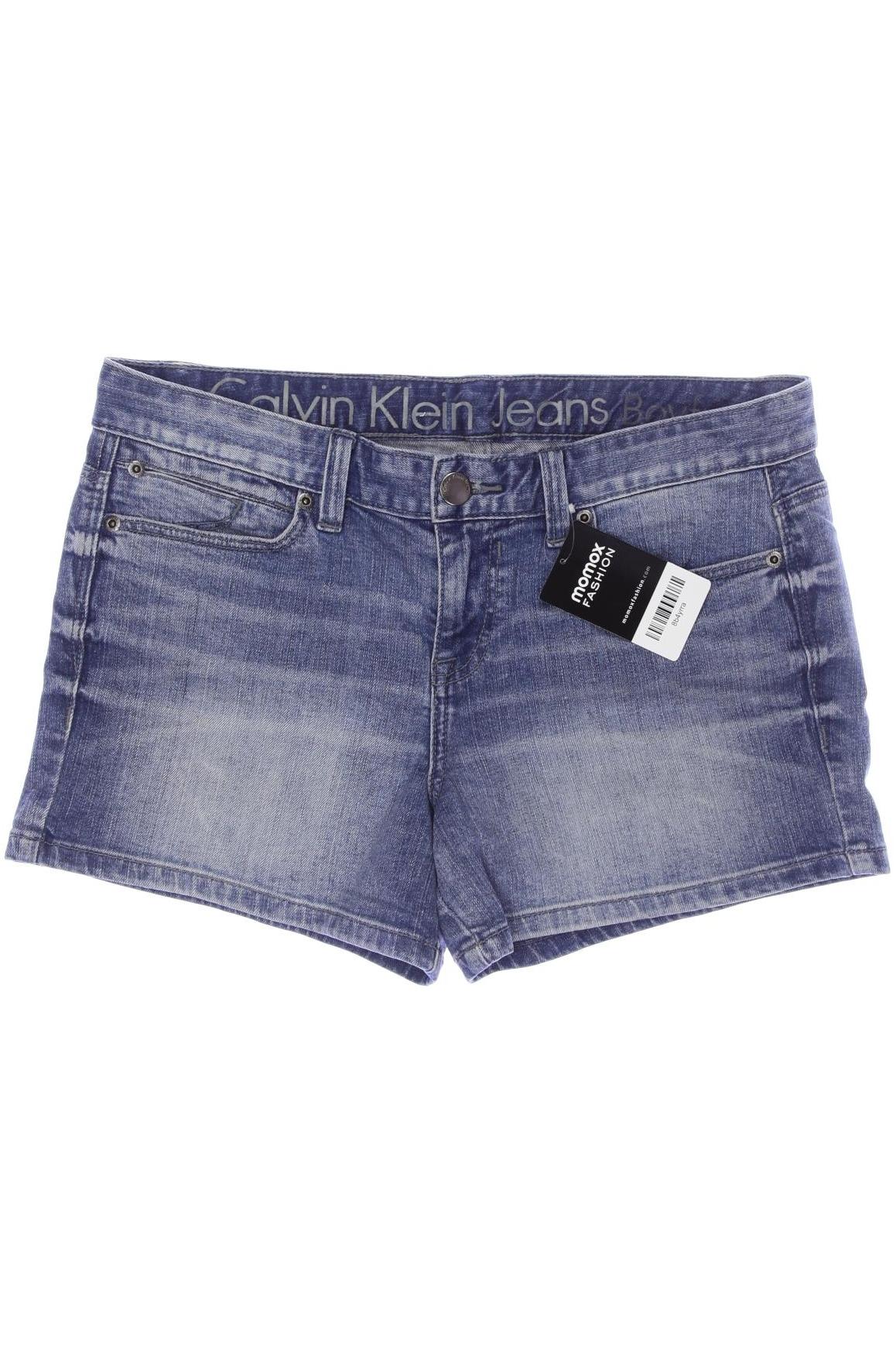

Calvin Klein Jeans Damen Shorts, blau, Gr. 27