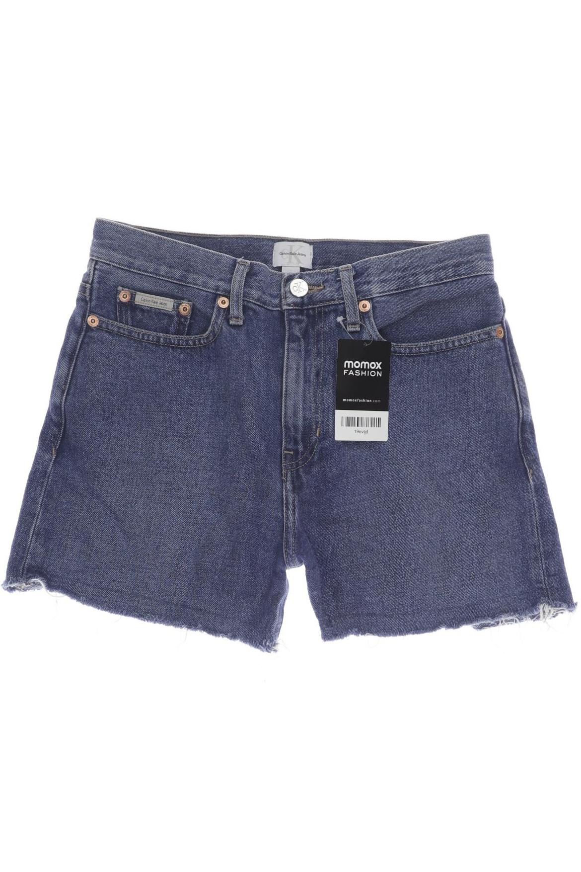 

Calvin Klein Jeans Damen Shorts, blau, Gr. 27