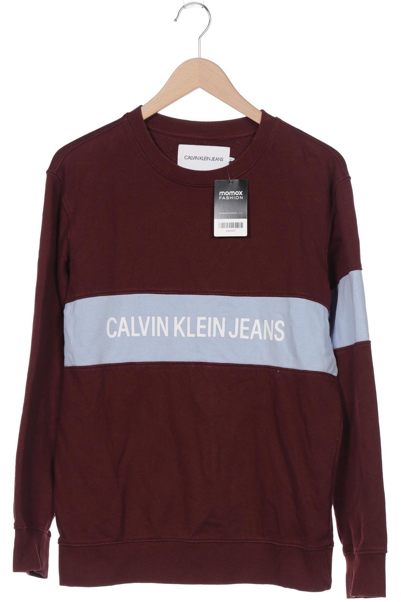 

Calvin Klein Jeans Herren Sweatshirt, bordeaux