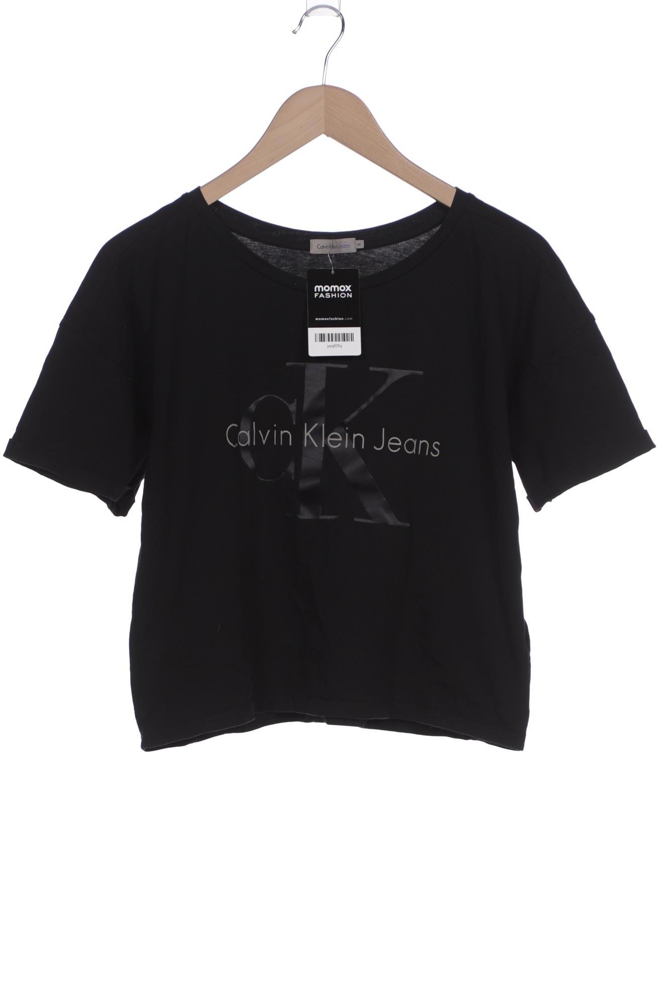 

Calvin Klein Jeans Damen T-Shirt, schwarz, Gr. 38