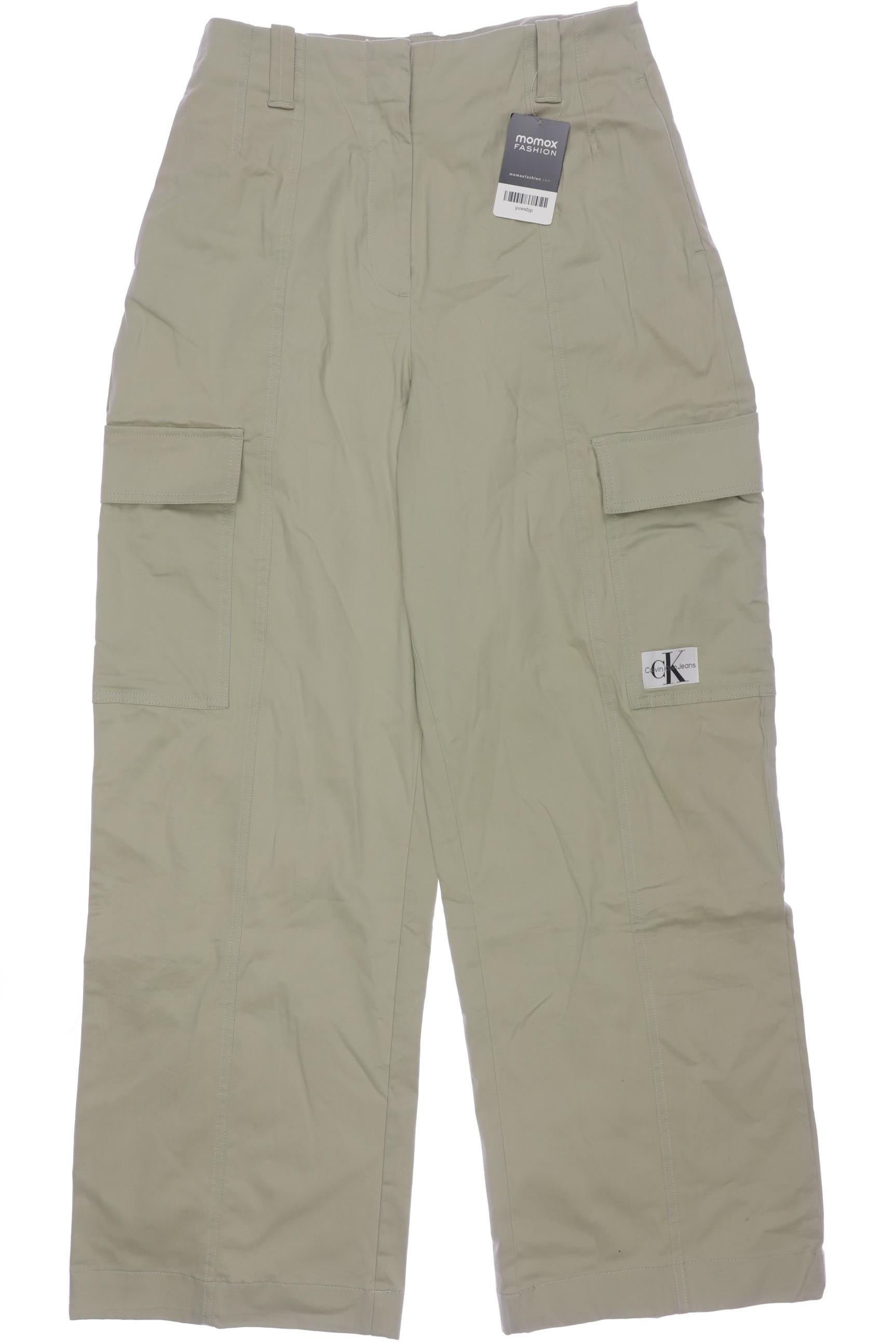 

Calvin Klein Jeans Damen Stoffhose, hellgrün, Gr. 0