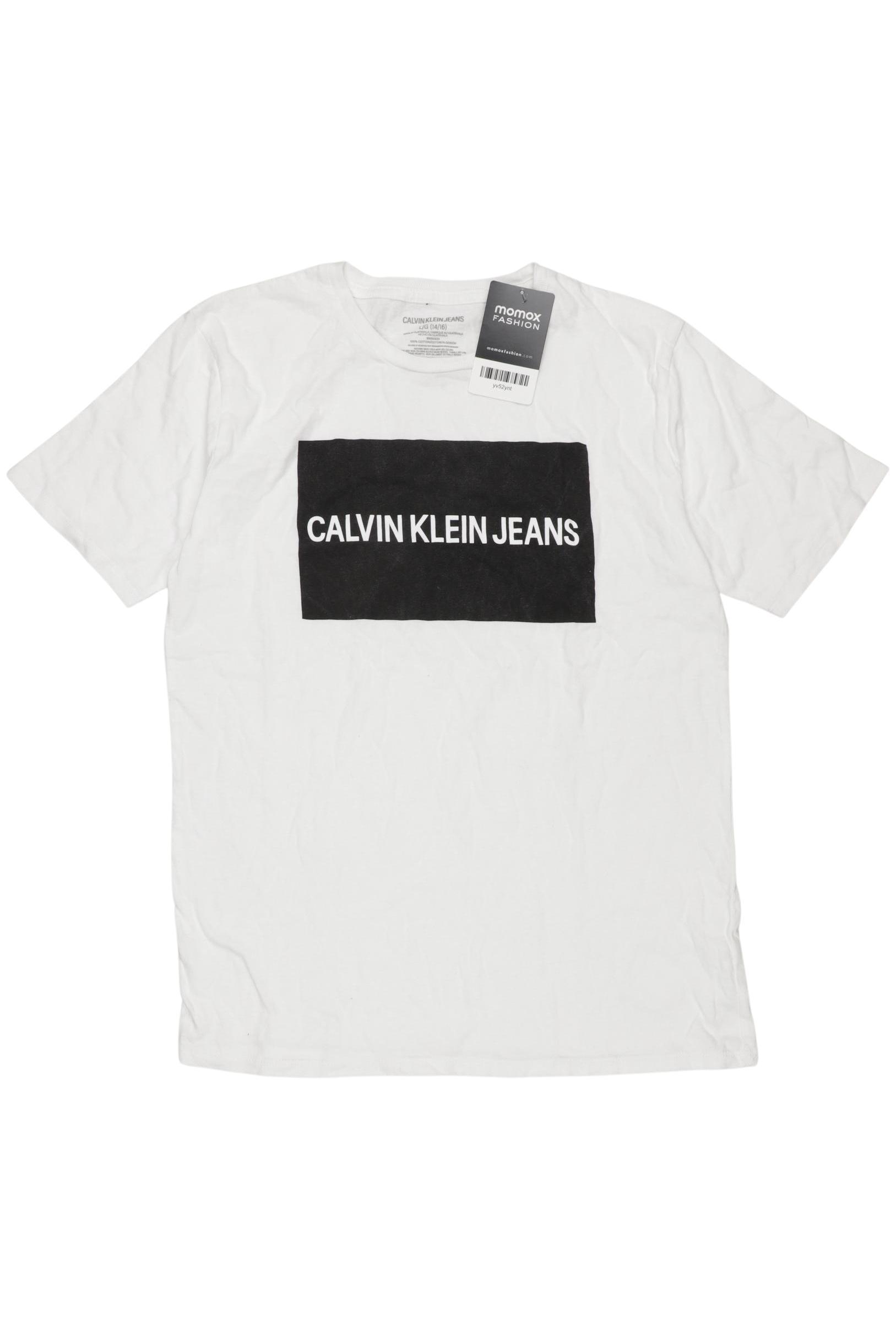 

Calvin Klein Jeans Herren T-Shirt, silber, Gr. 164