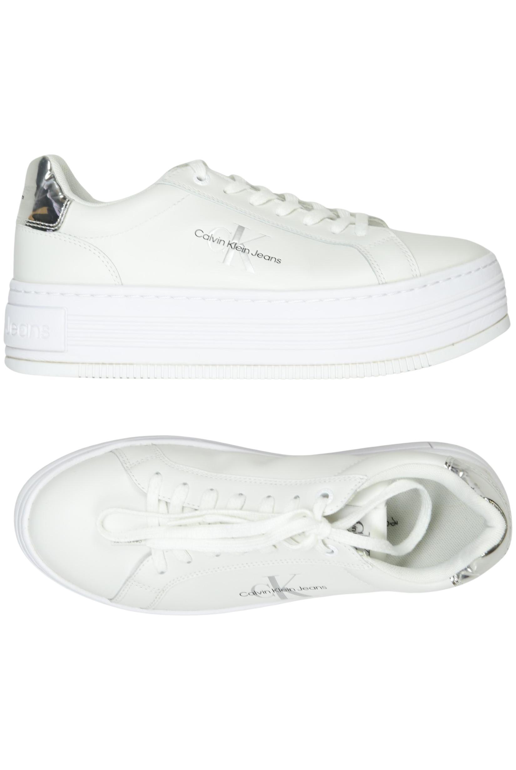

Calvin Klein Jeans Damen Sneakers, weiß, Gr. 40