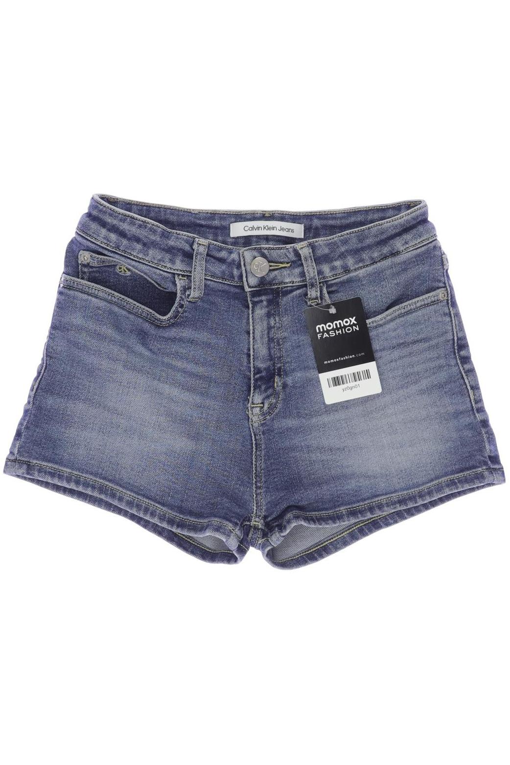 

Calvin Klein Jeans Damen Shorts, blau, Gr. 152