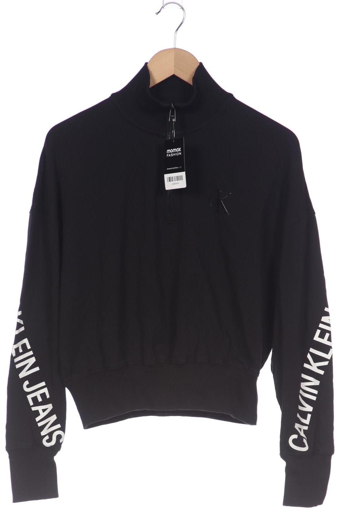 

Calvin Klein Jeans Damen Sweatshirt, schwarz, Gr. 44