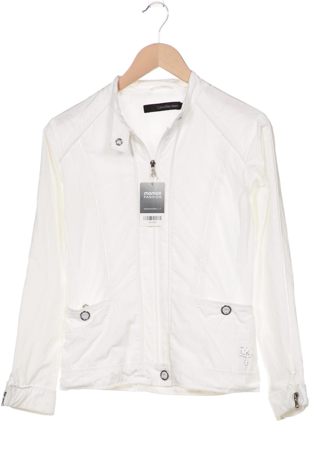 

Calvin Klein Jeans Damen Jacke, weiß, Gr. 42