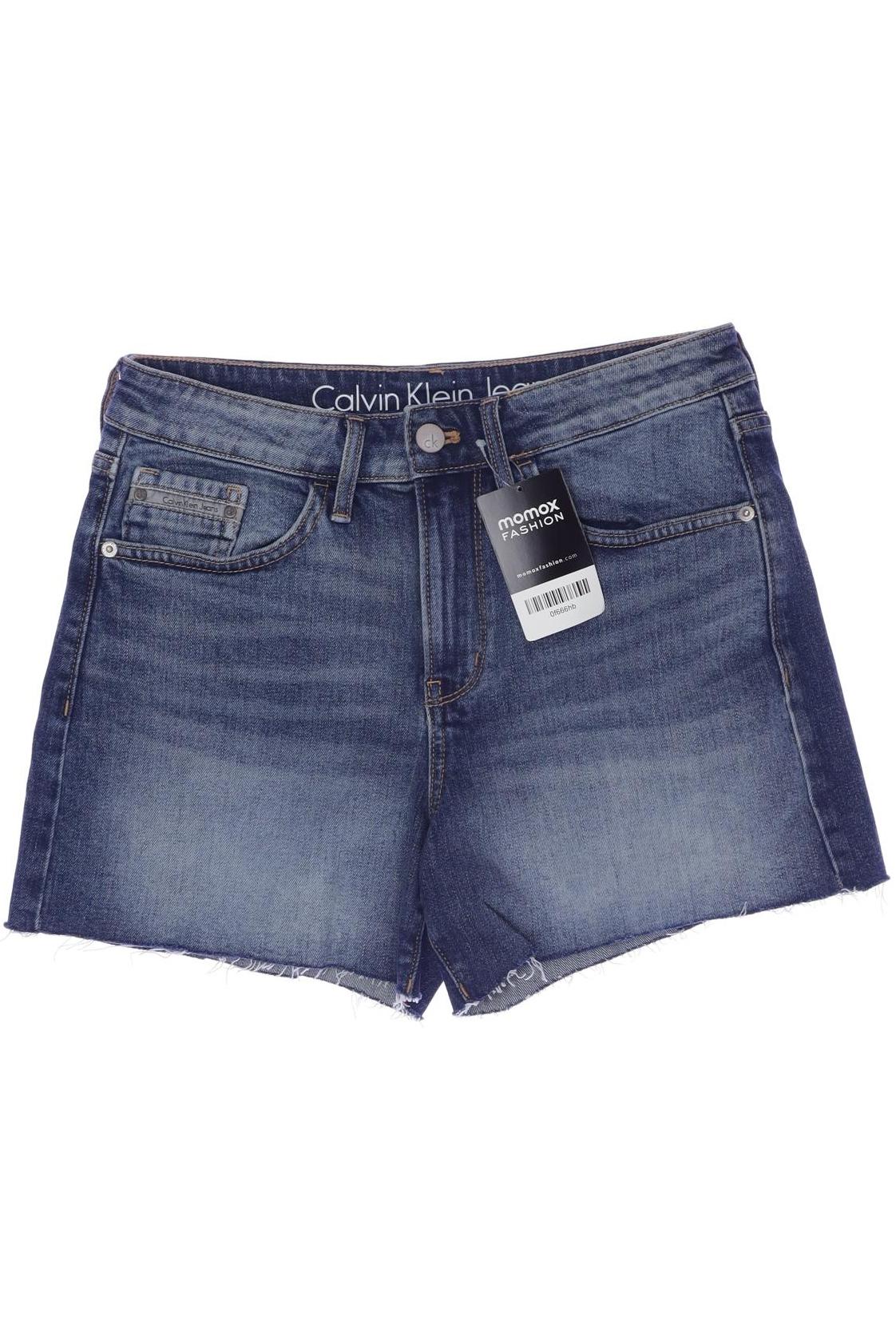 

Calvin Klein Jeans Damen Shorts, blau, Gr. 27