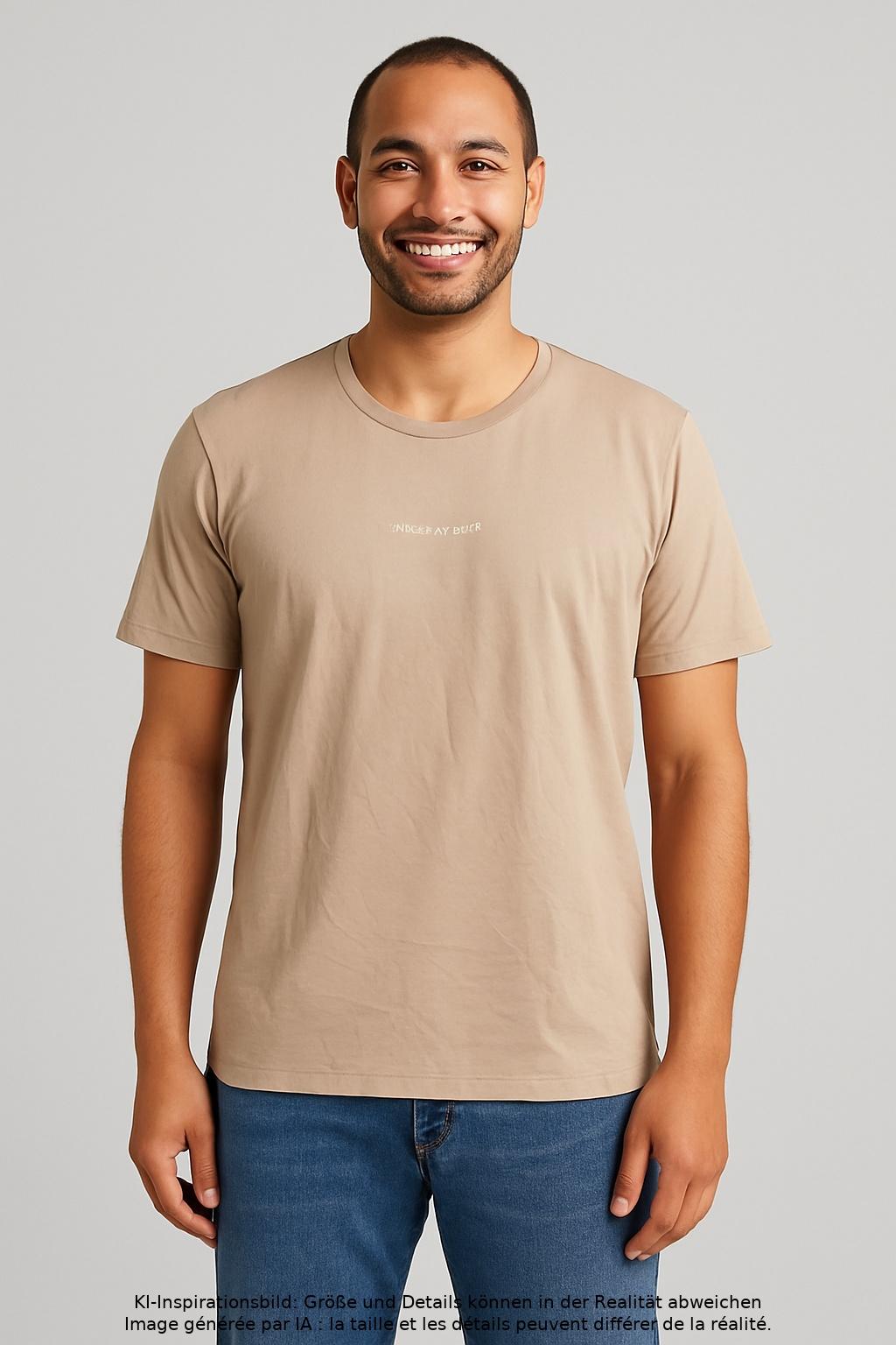 

Calvin Klein Jeans Herren T-Shirt, beige, Gr. 54