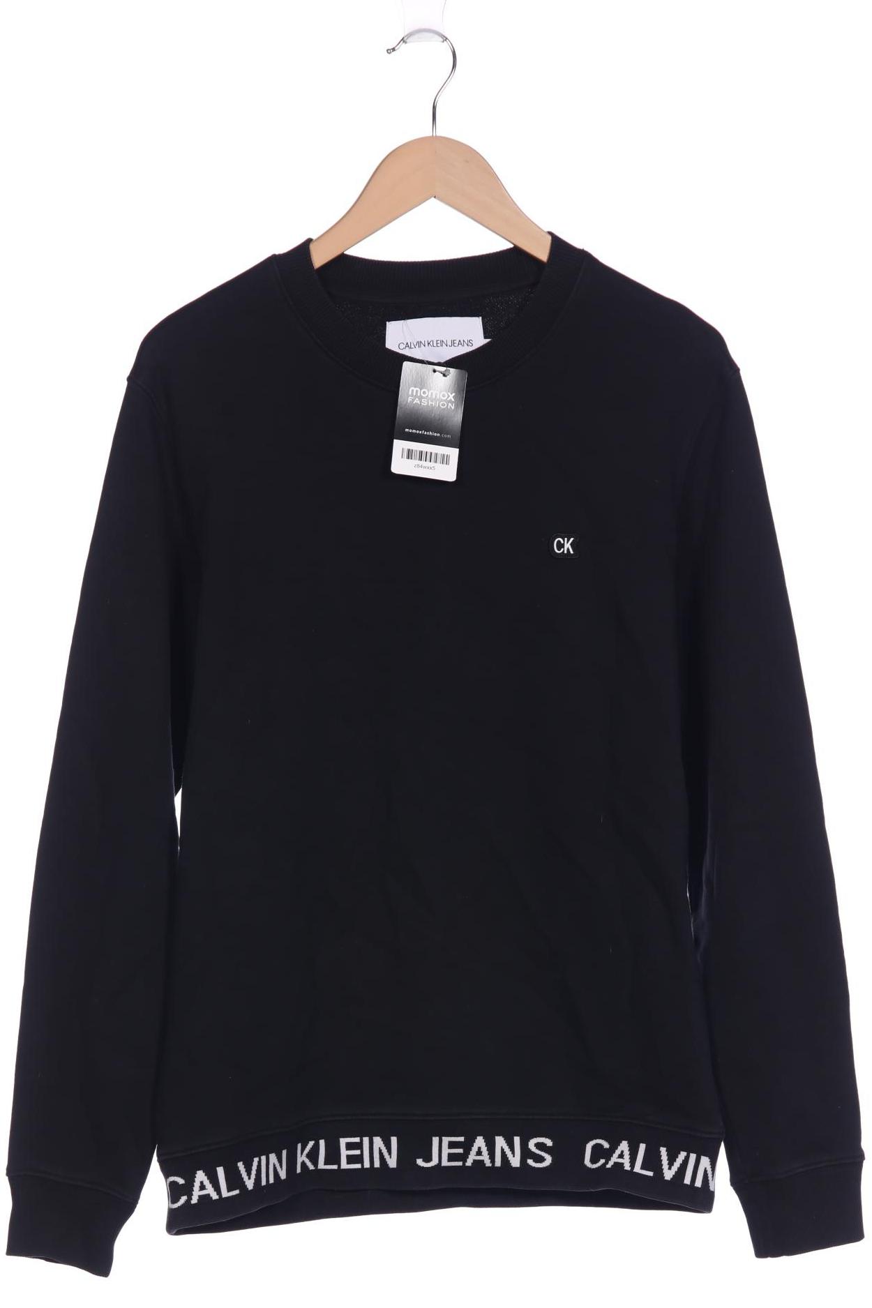 

Calvin Klein Jeans Herren Sweatshirt, schwarz, Gr. 48