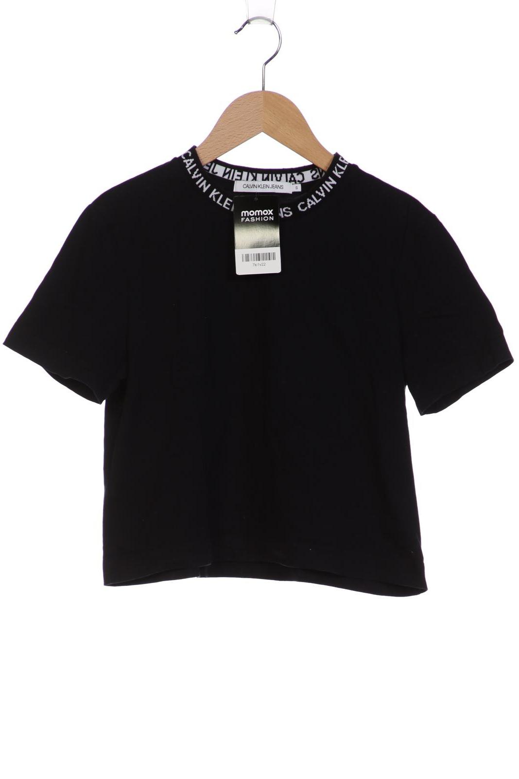

Calvin Klein Jeans Damen T-Shirt, marineblau, Gr. 36
