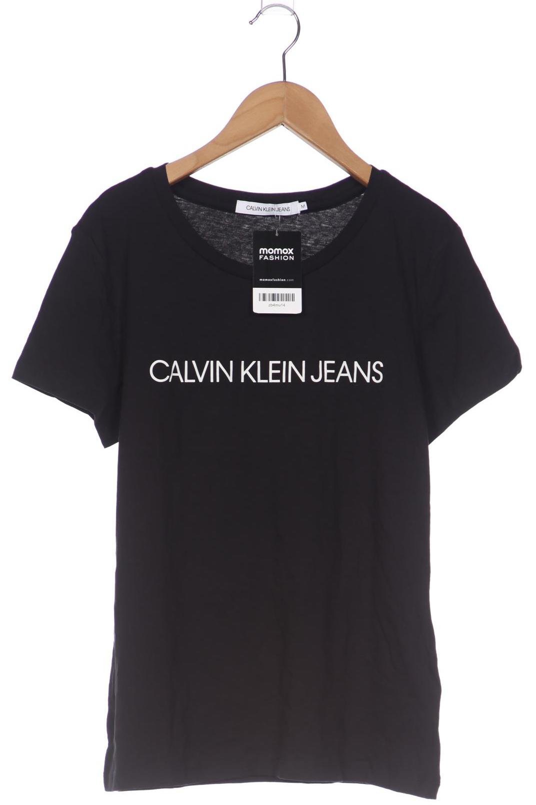 

Calvin Klein Jeans Damen T-Shirt, schwarz, Gr. 38