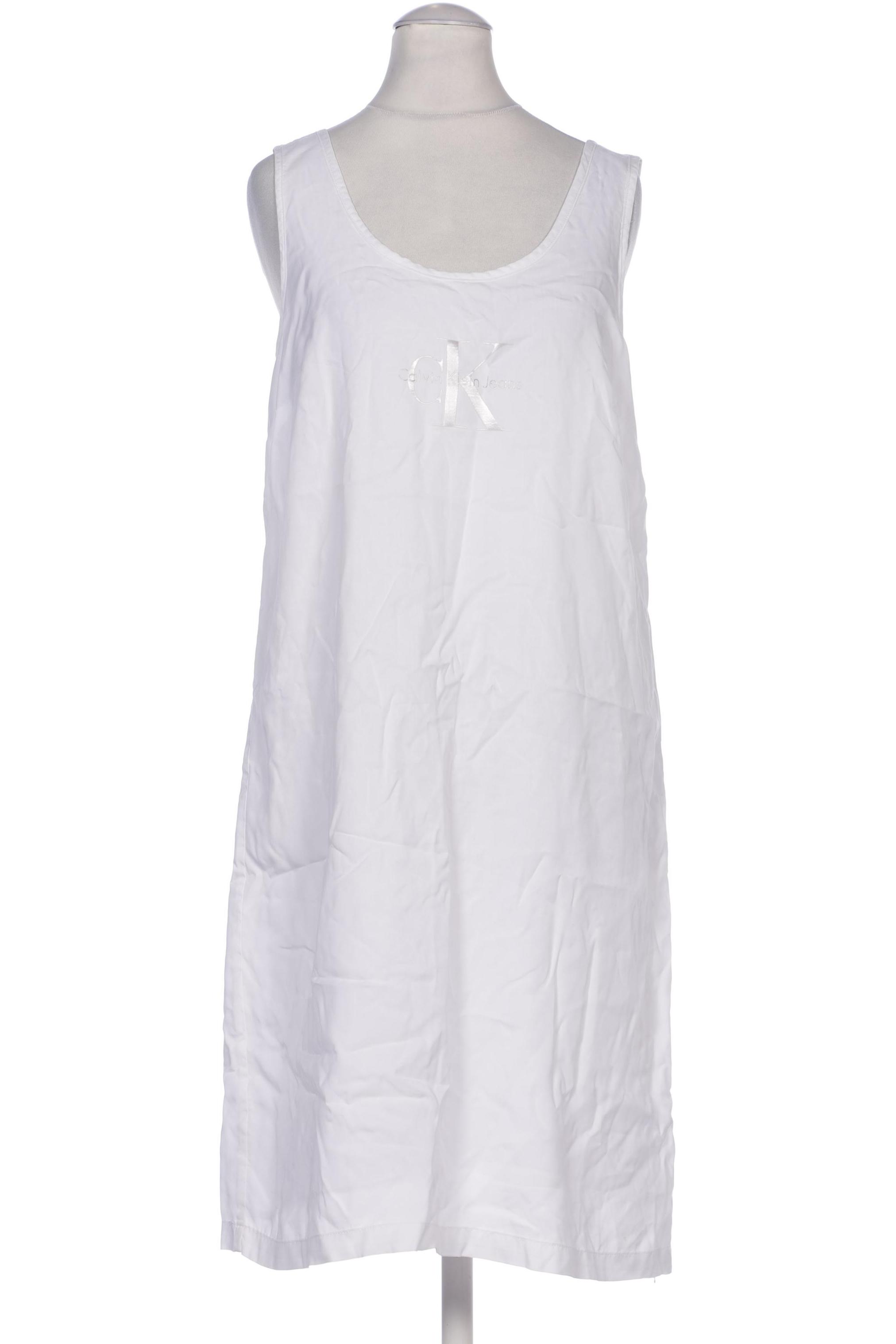 

Calvin Klein Jeans Damen Kleid, weiß, Gr. 36