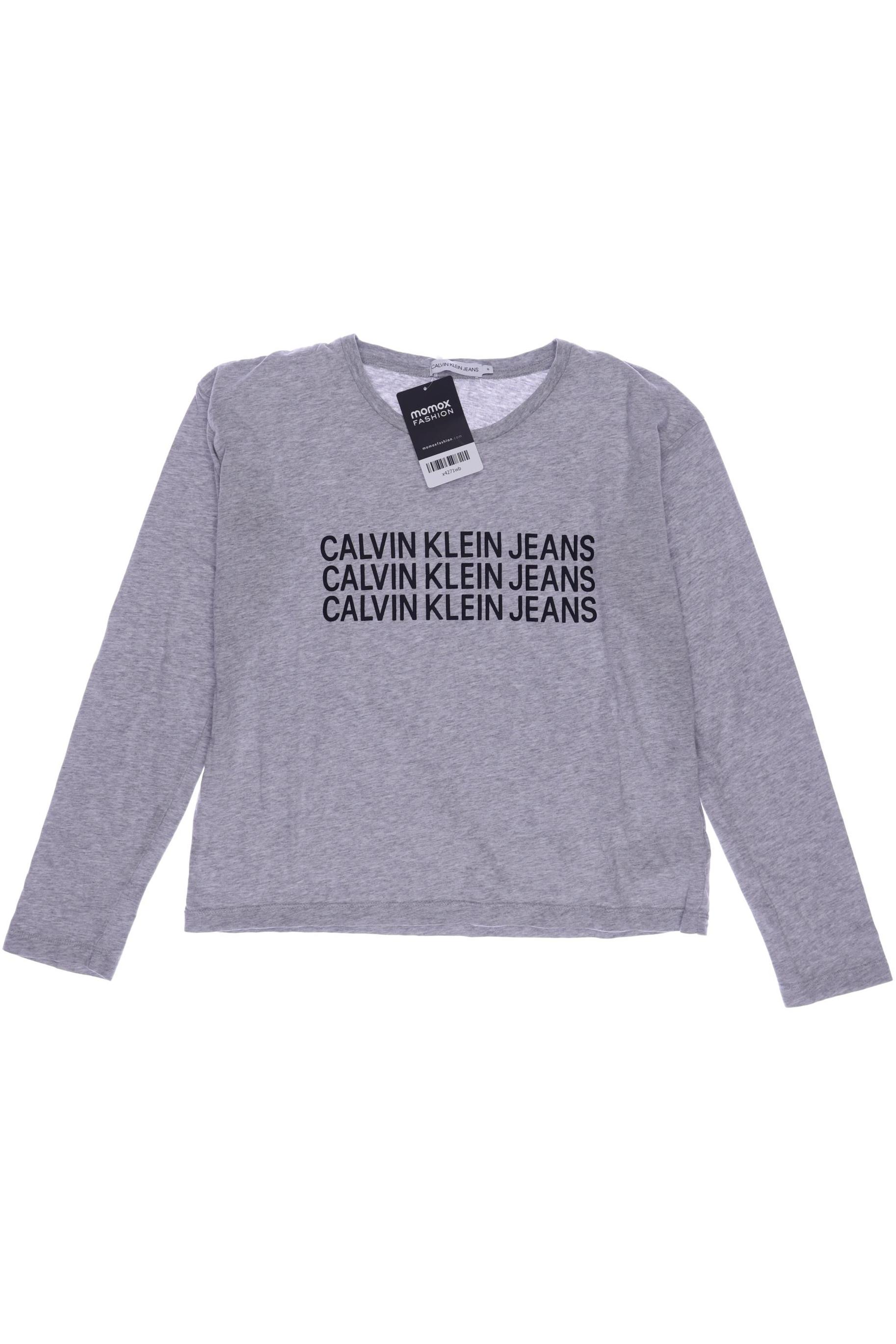 

Calvin Klein Jeans Mädchen Langarmshirt, grau